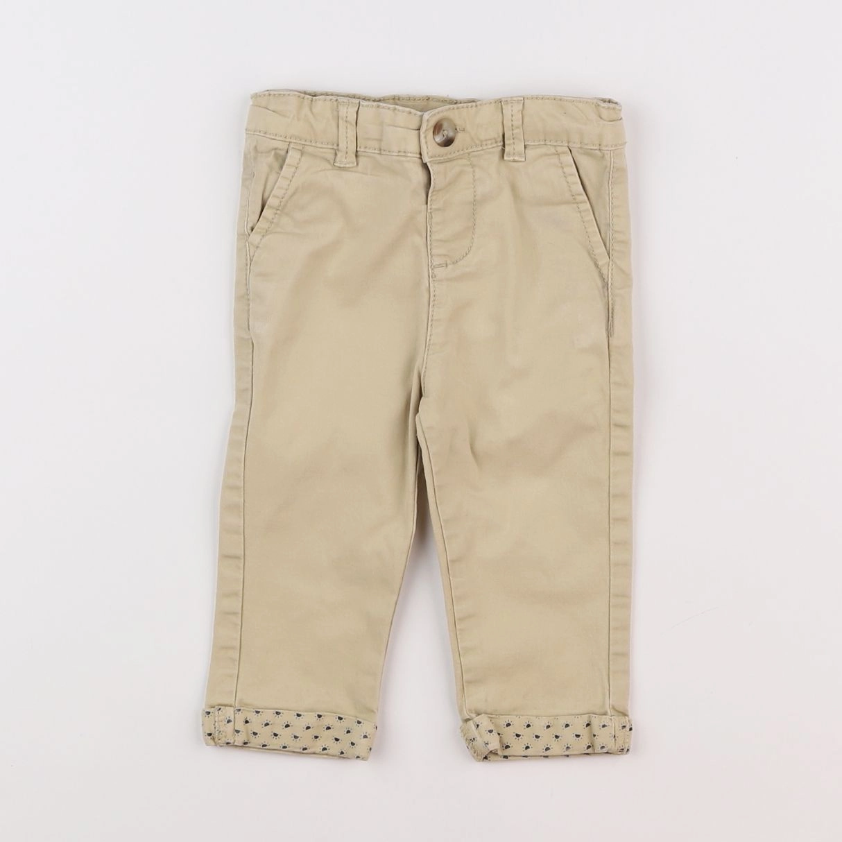 Tape à l'oeil - pantalon beige - 9 mois