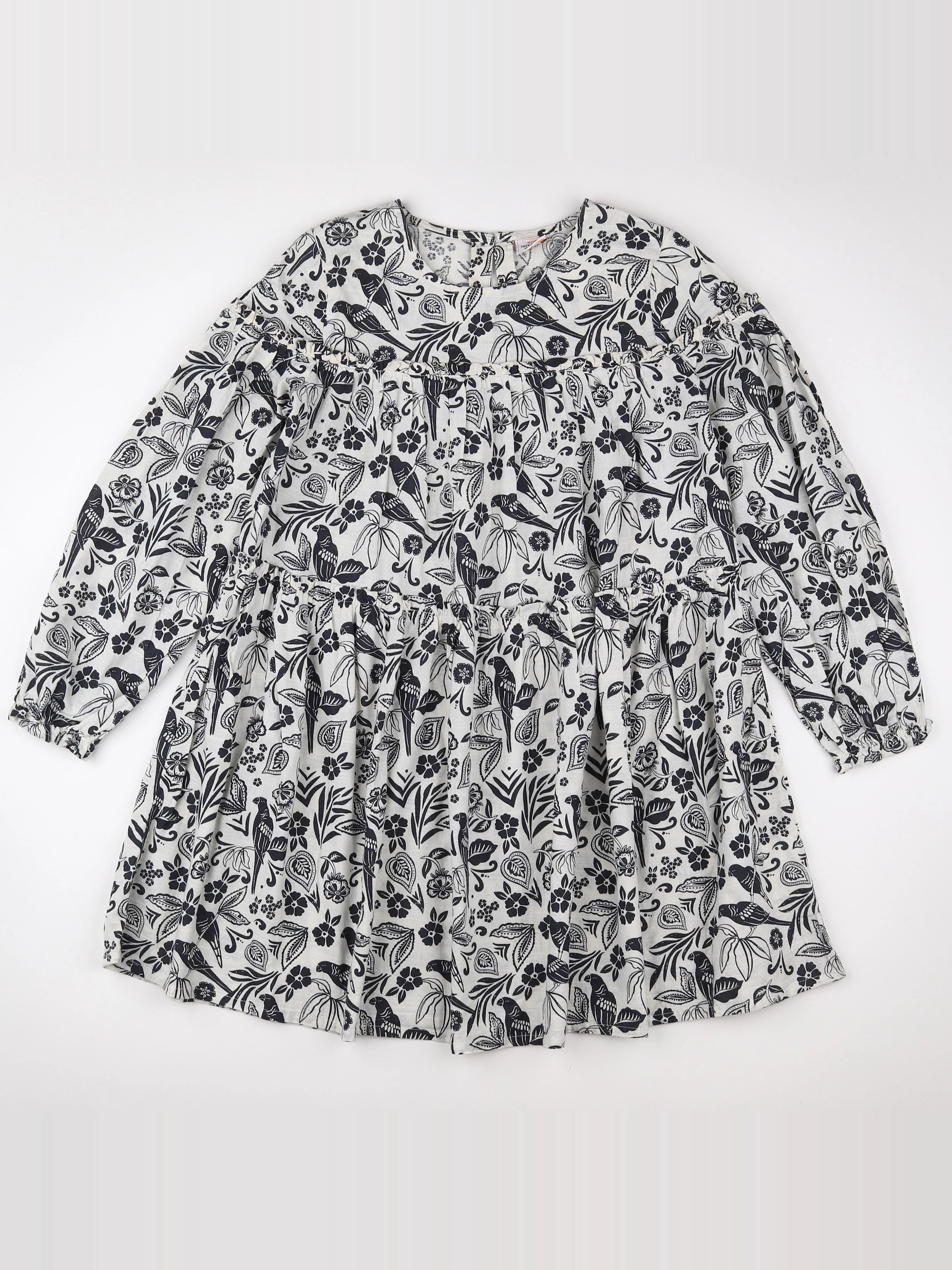 Tape à l'oeil - robe beige, noir - 10 ans