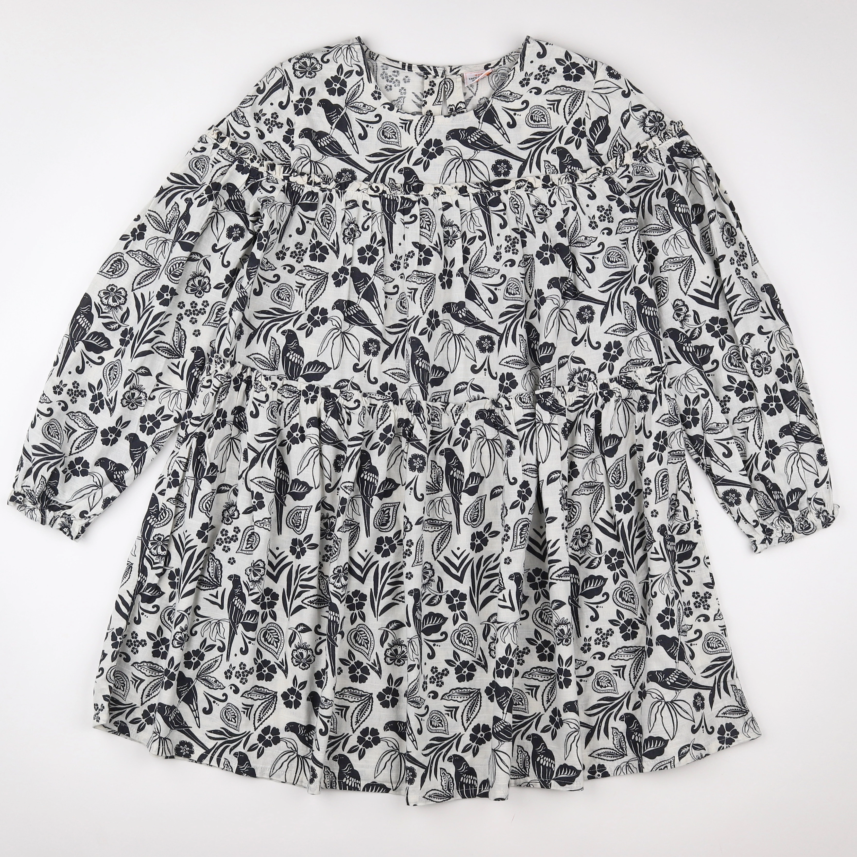 Tape à l'oeil - robe beige, noir - 10 ans