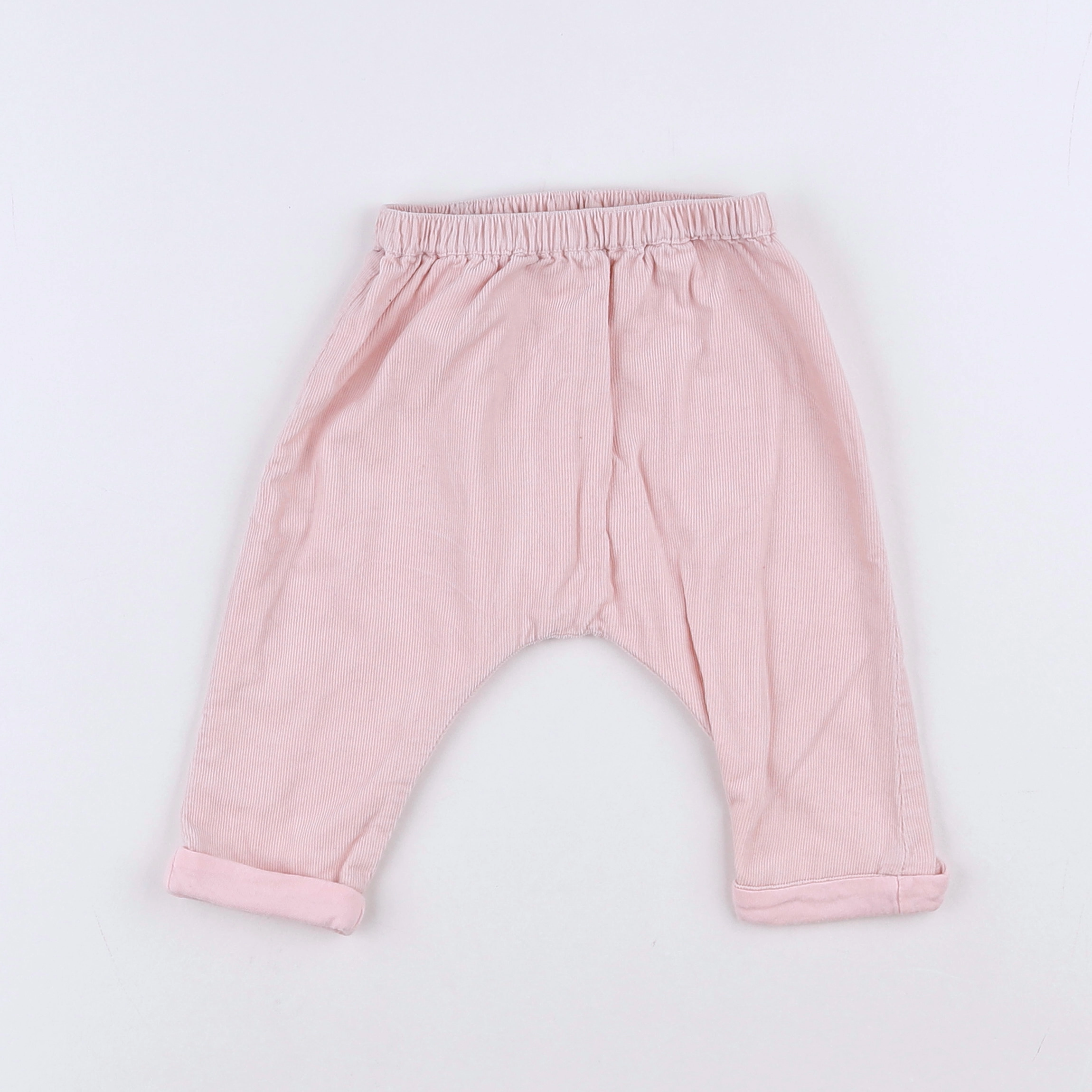 Vertbaudet - pantalon rose - 3 mois