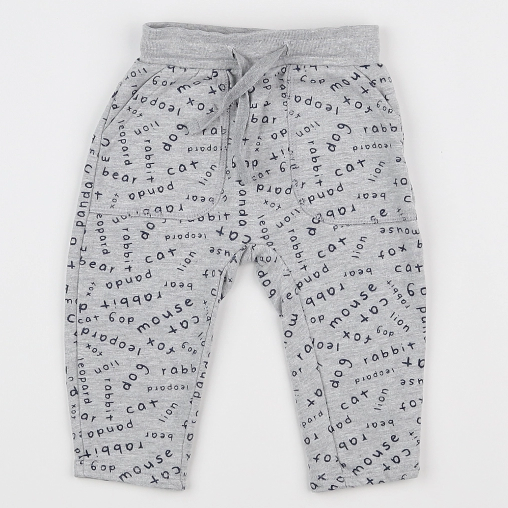 Vertbaudet - jogging gris - 3 mois