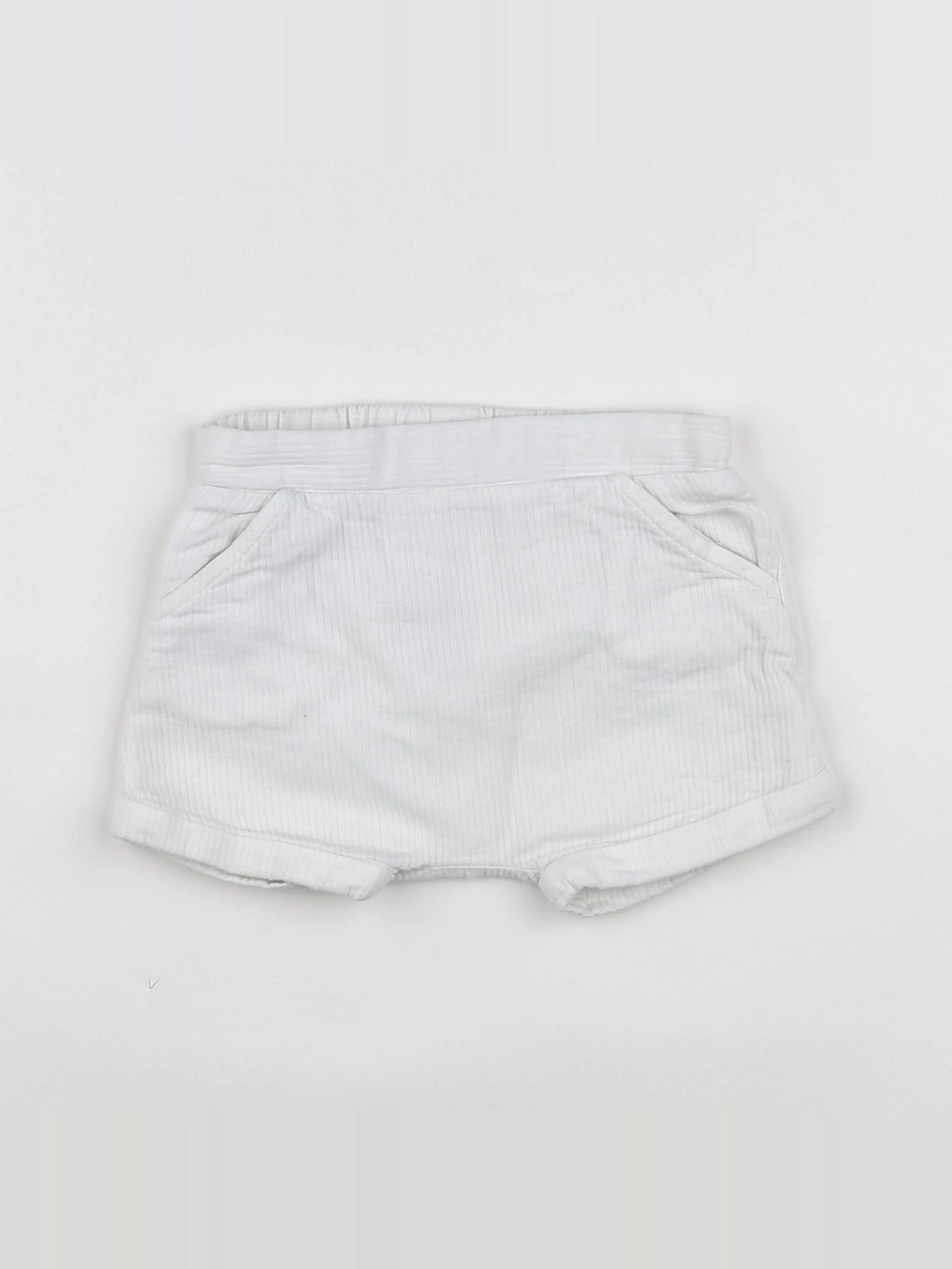 Jacadi - short blanc - 6 mois