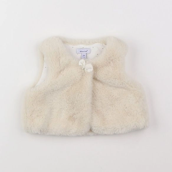 Absorba - gilet beige - 9 mois