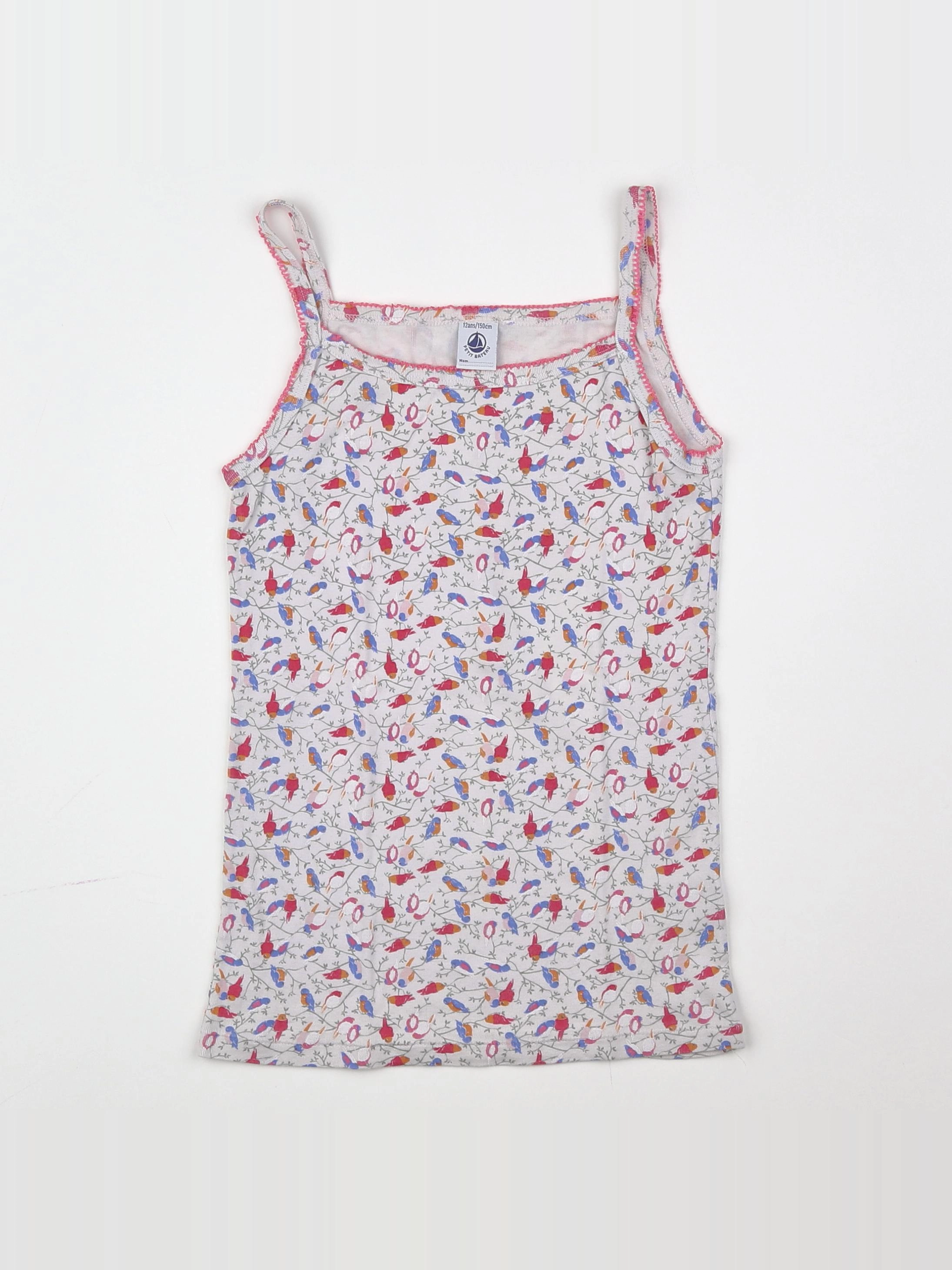 Petit Bateau - maillot de corps multicolore - 12 mois