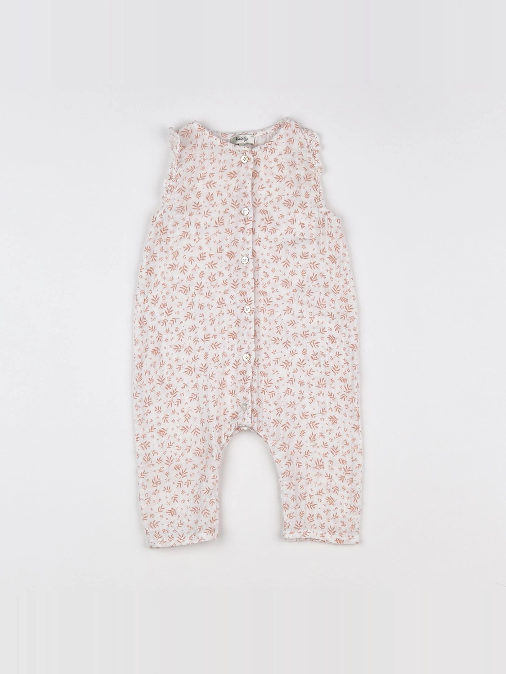 Natalys - combinaison blanc - 6 mois