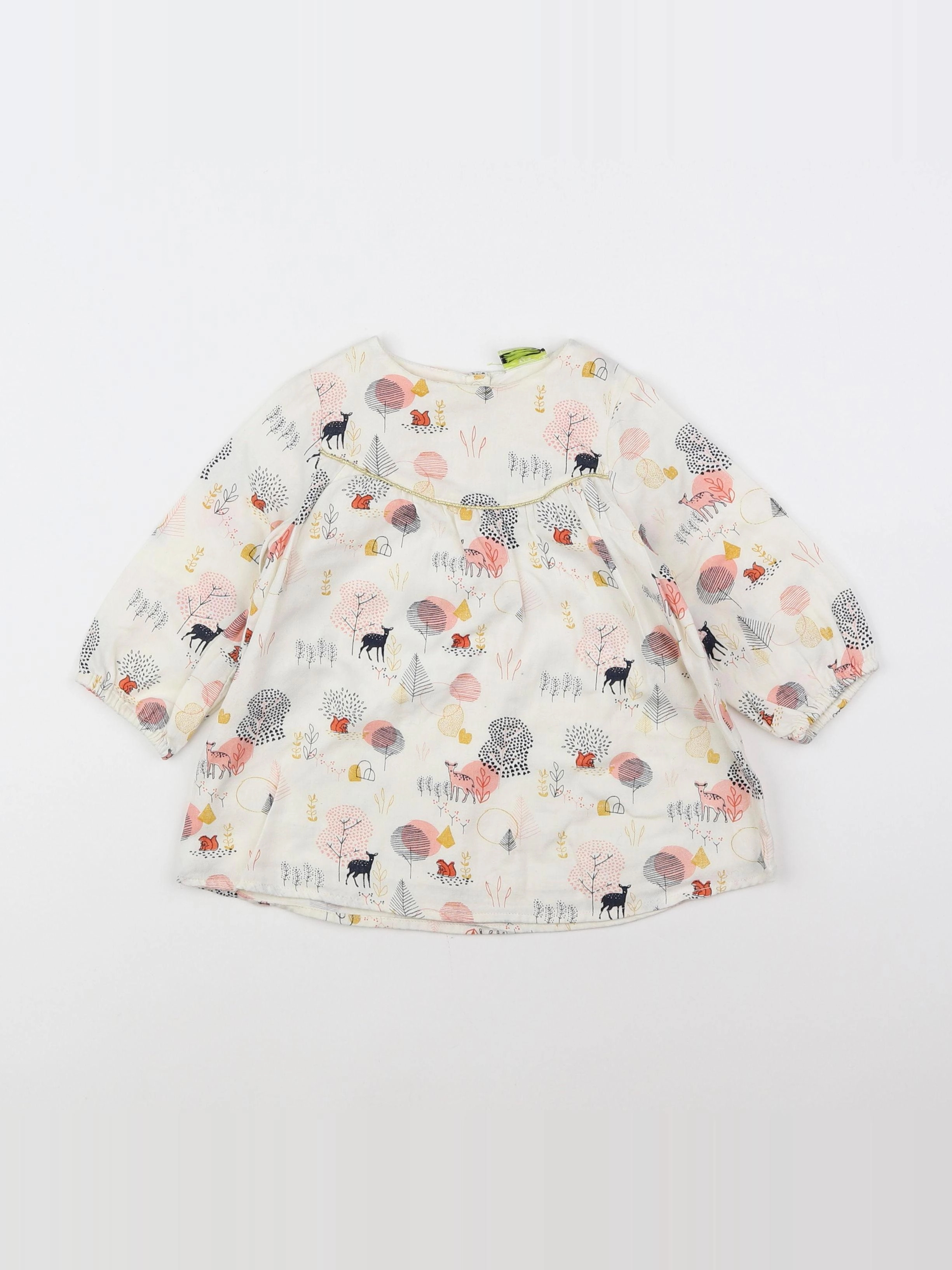 Tape à l'oeil - robe multicolore - 6 mois