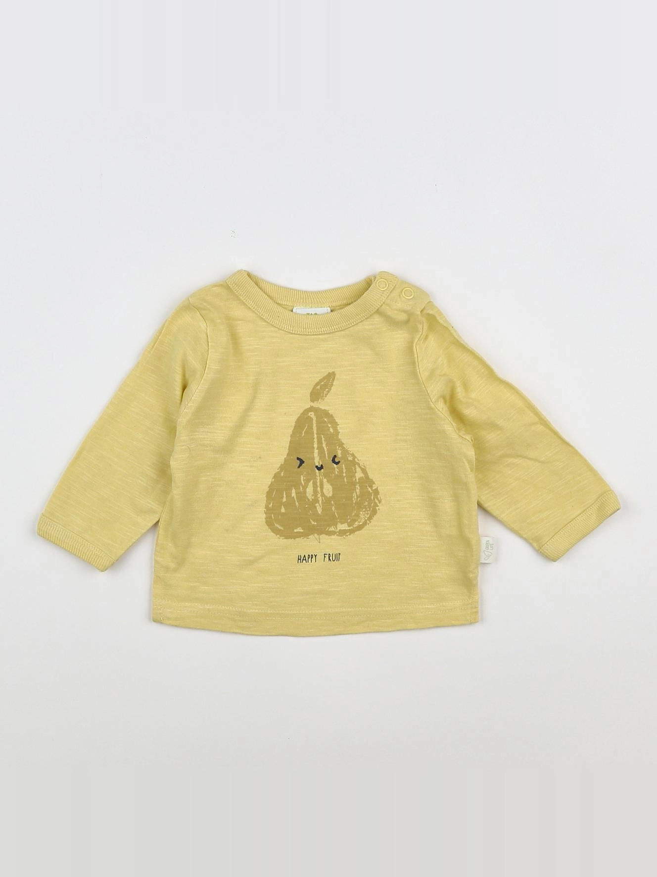 Tape à l'oeil - tee-shirt jaune - 3 mois