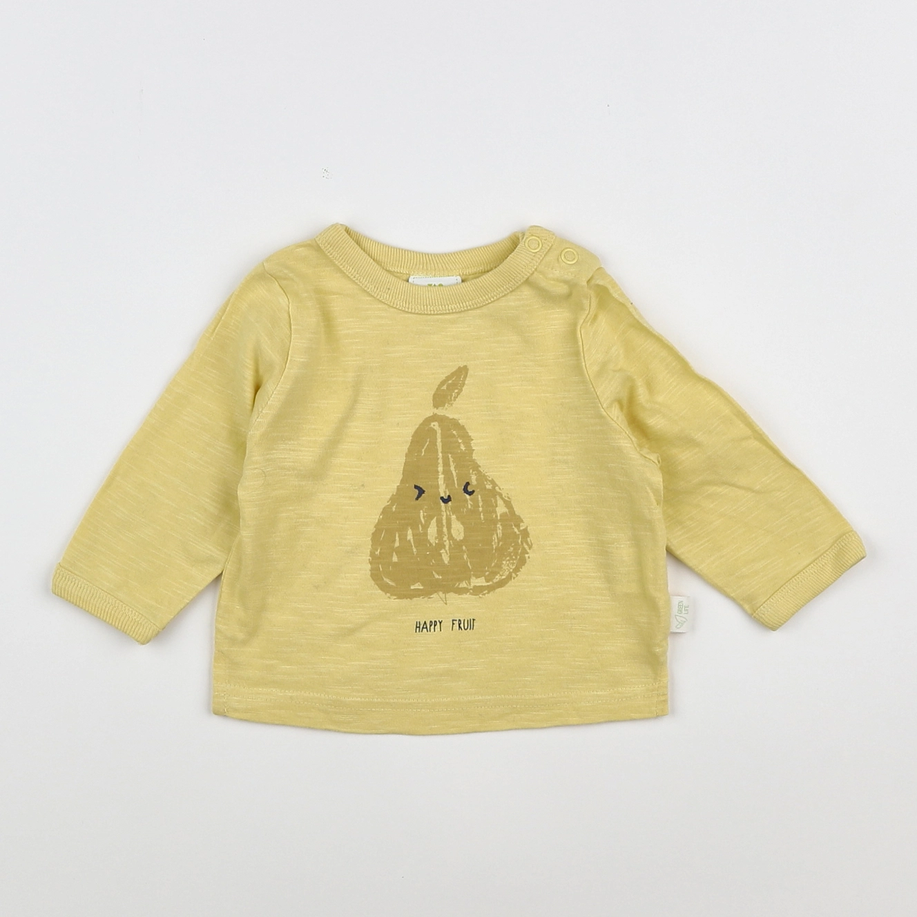 Tape à l'oeil - tee-shirt jaune - 3 mois