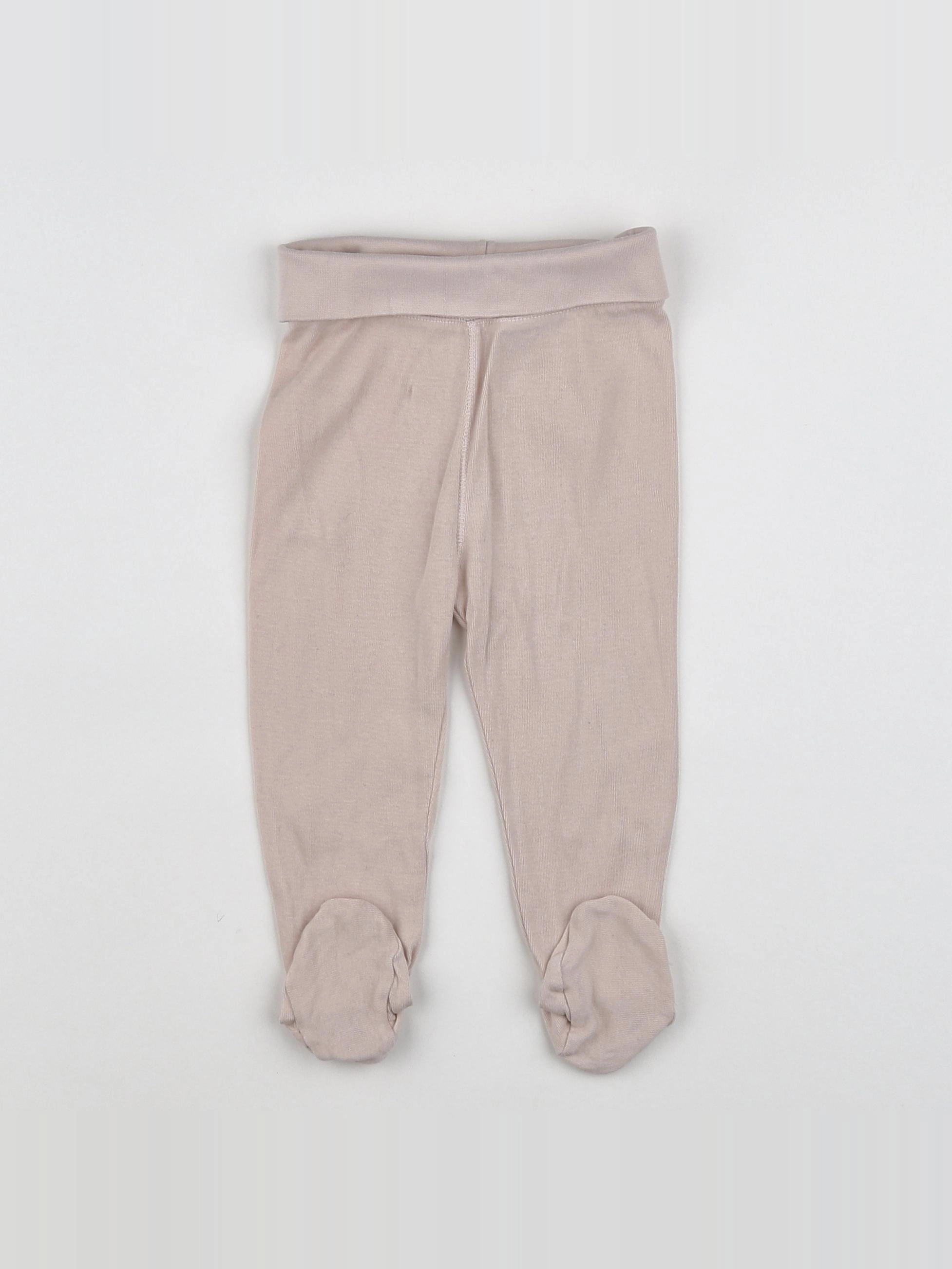 H&M - legging rose - 6/9 mois