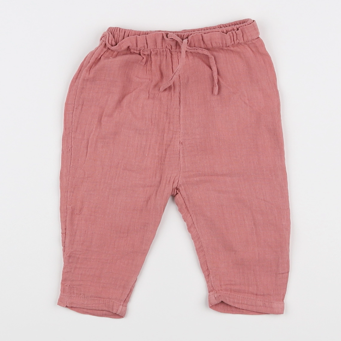 Vertbaudet - pantalon rose - 6 mois