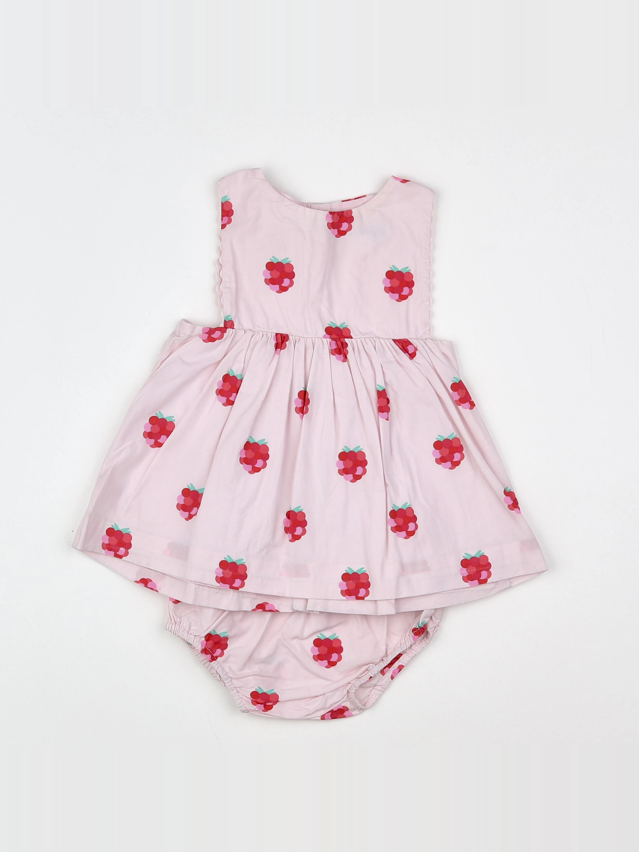 Jacadi - robe rose - 6 mois