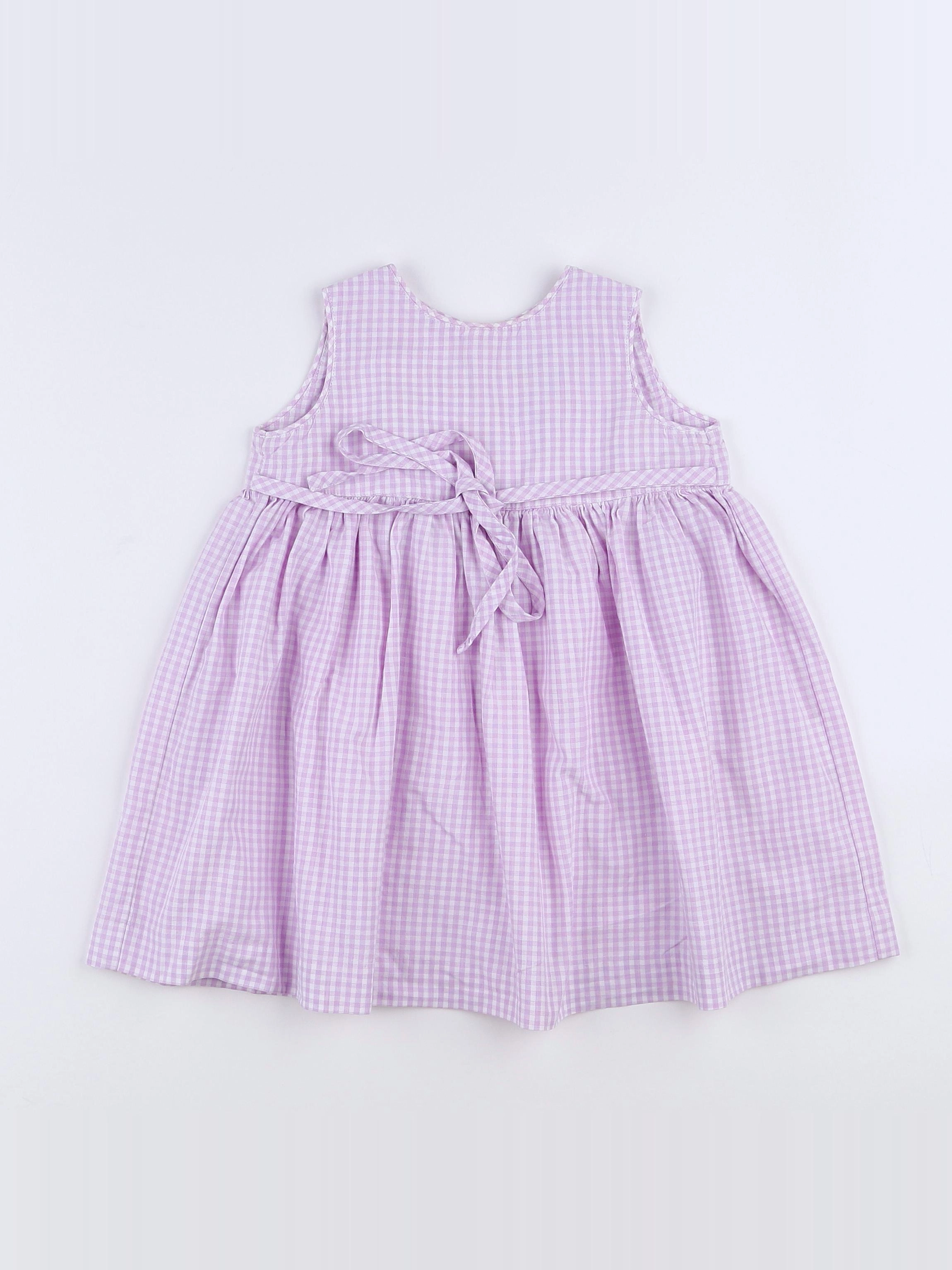 Boutchou - robe violet - 12 mois