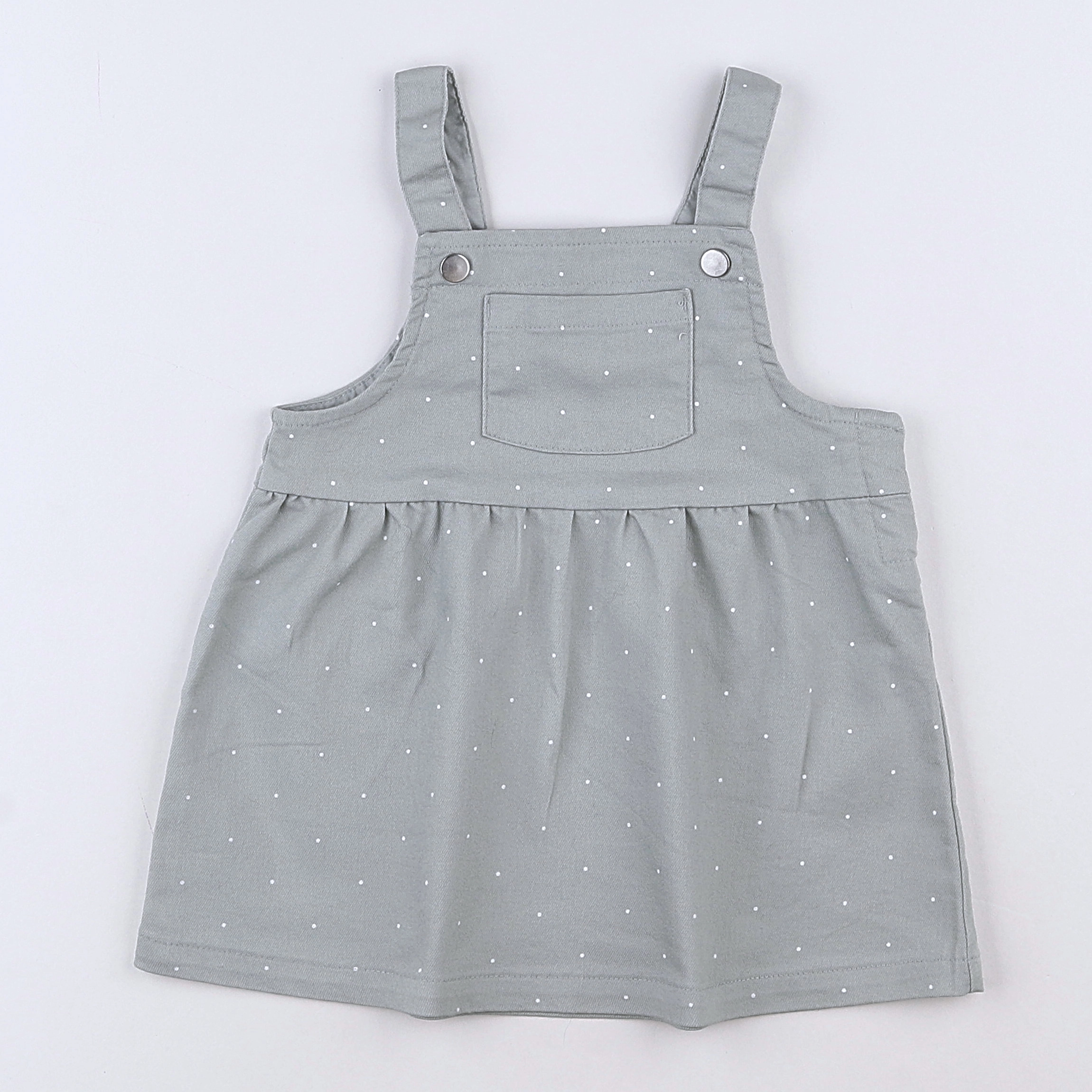 H&M - robe vert - 9 mois