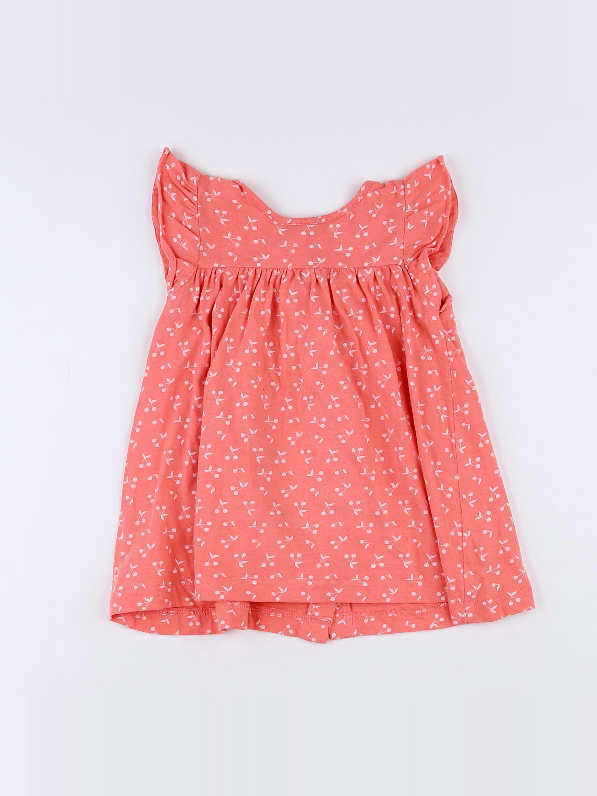 Vertbaudet - robe rose - 9 mois