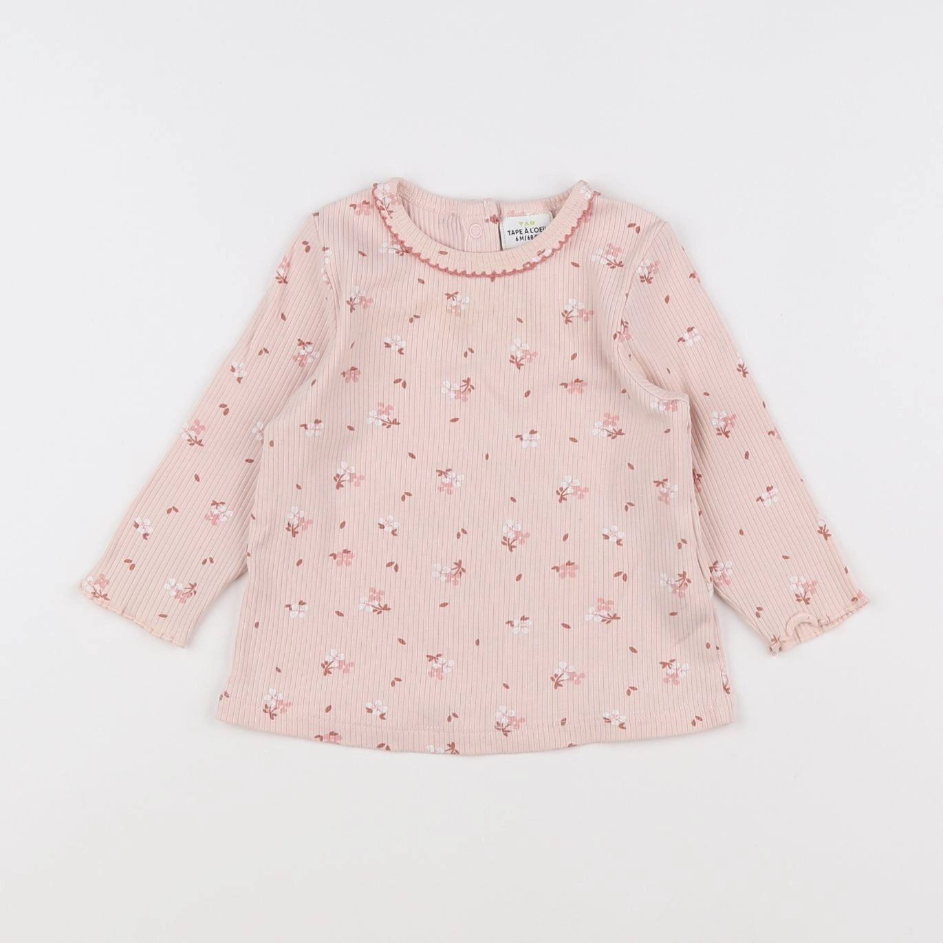 Tape à l'oeil - tee-shirt rose - 6 mois