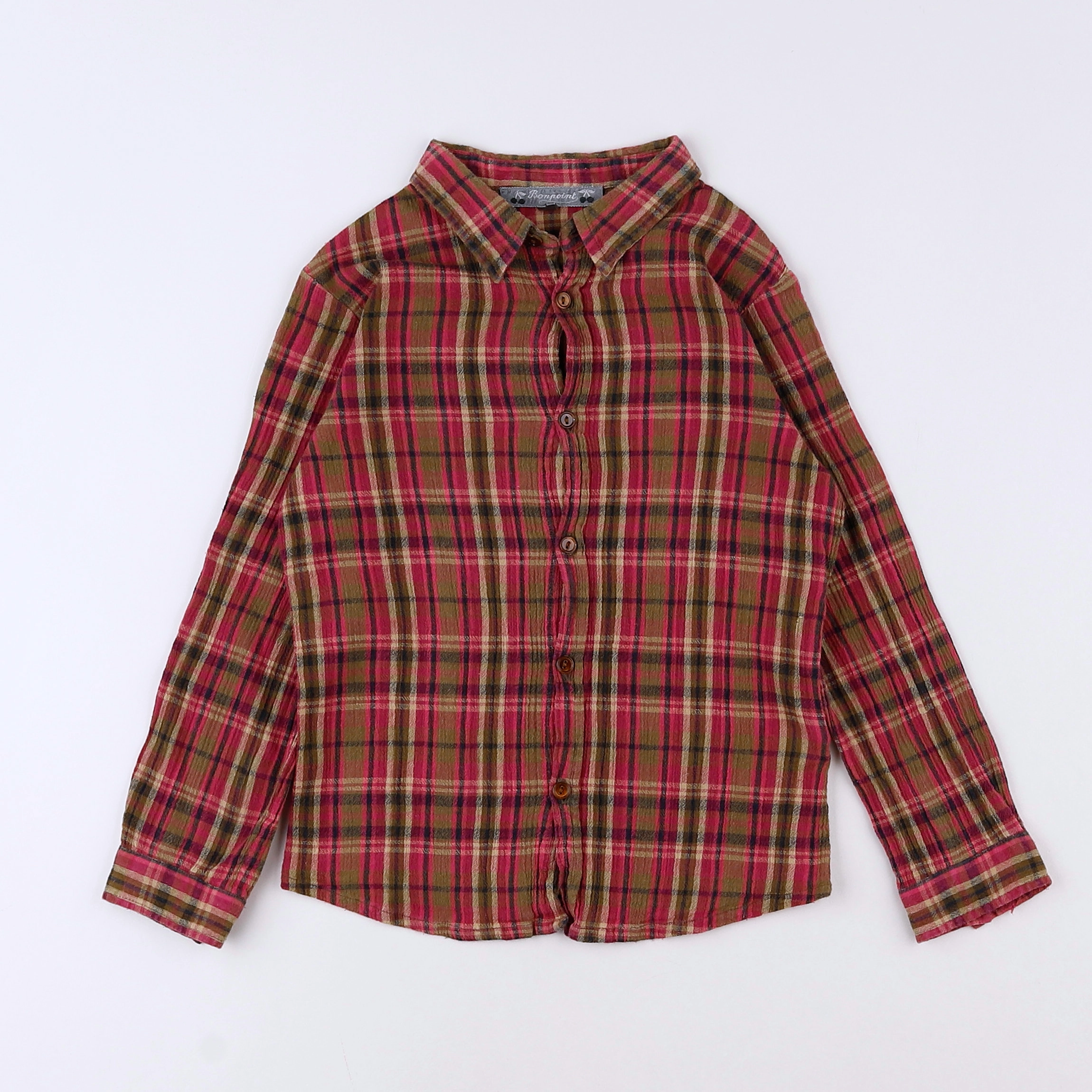 Bonpoint - chemise multicolore - 3 ans