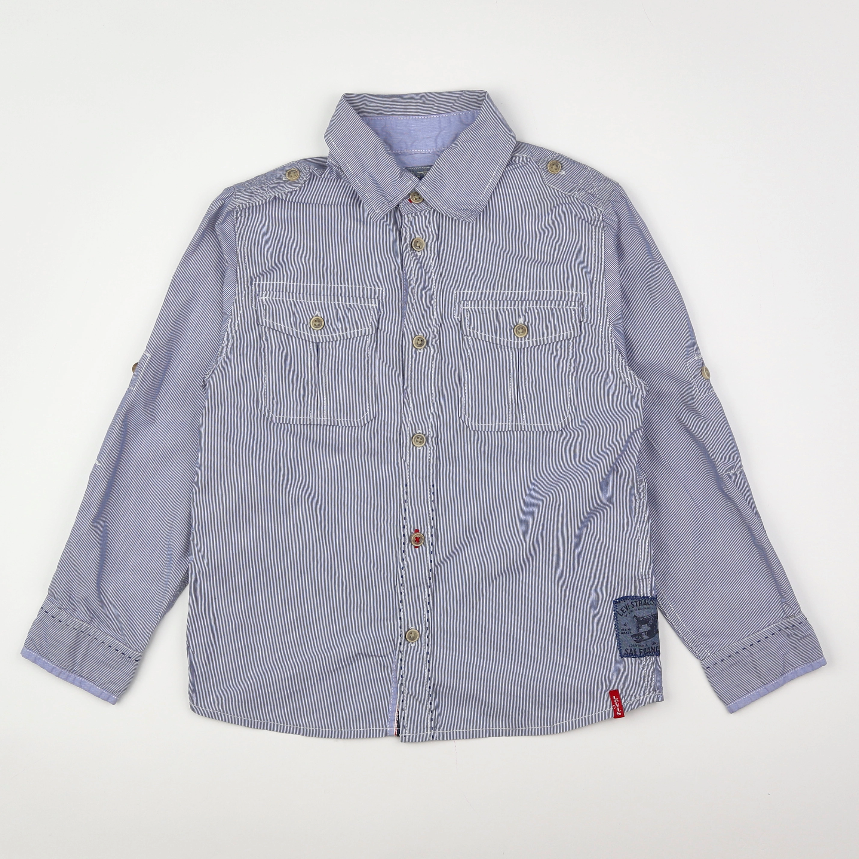 Levi's - chemise bleu - 8 ans