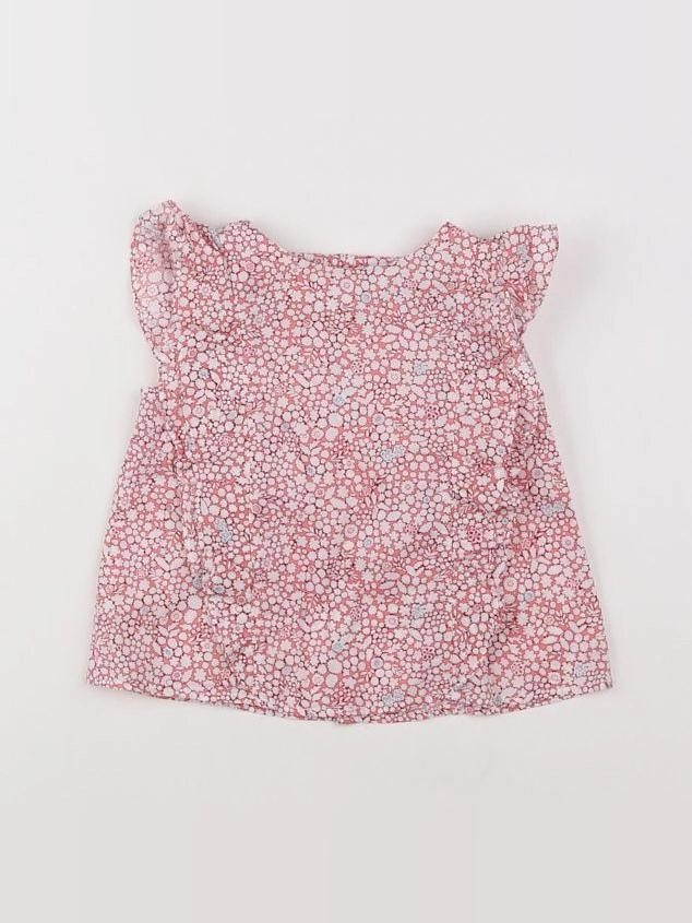 Jacadi - blouse rouge - 18 mois