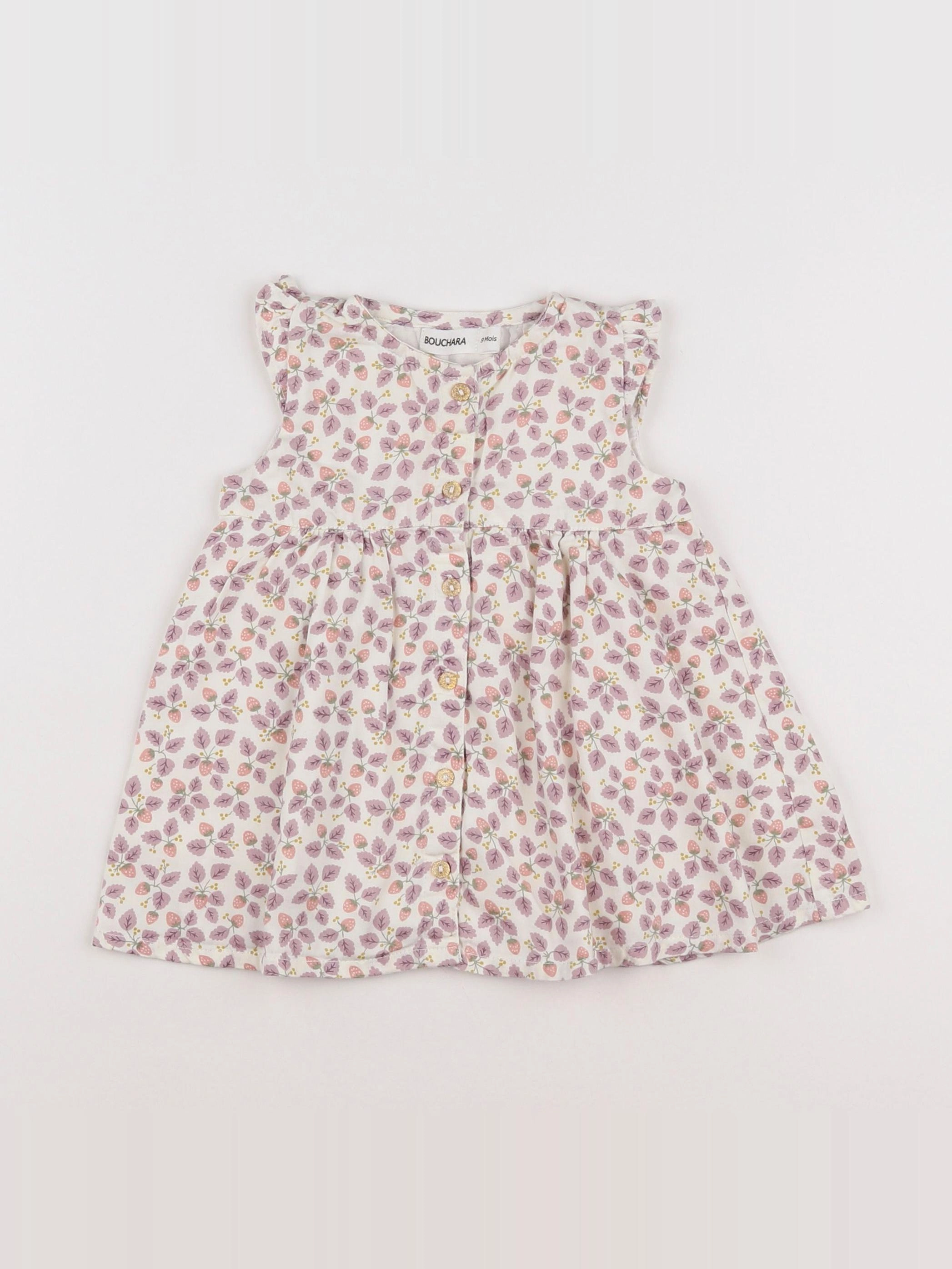 Bouchara - robe multicolore - 9 mois