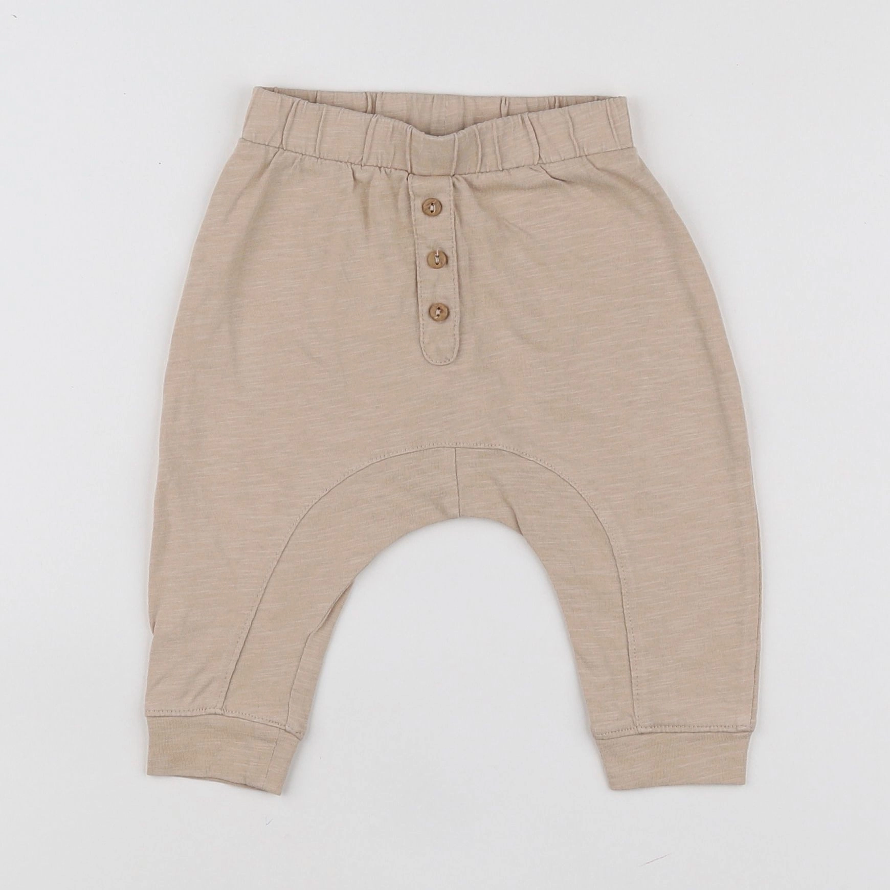 Vertbaudet - pantalon beige - 3 mois