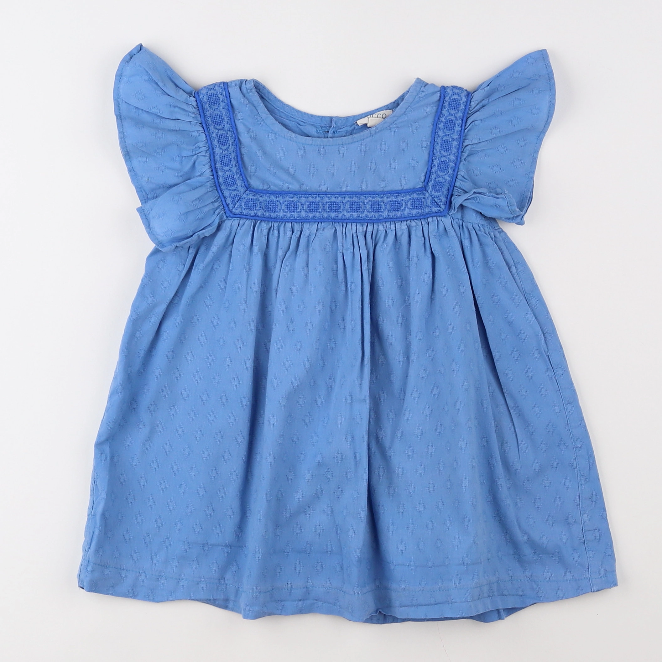 Gocco - robe bleu - 18 mois à 2 ans