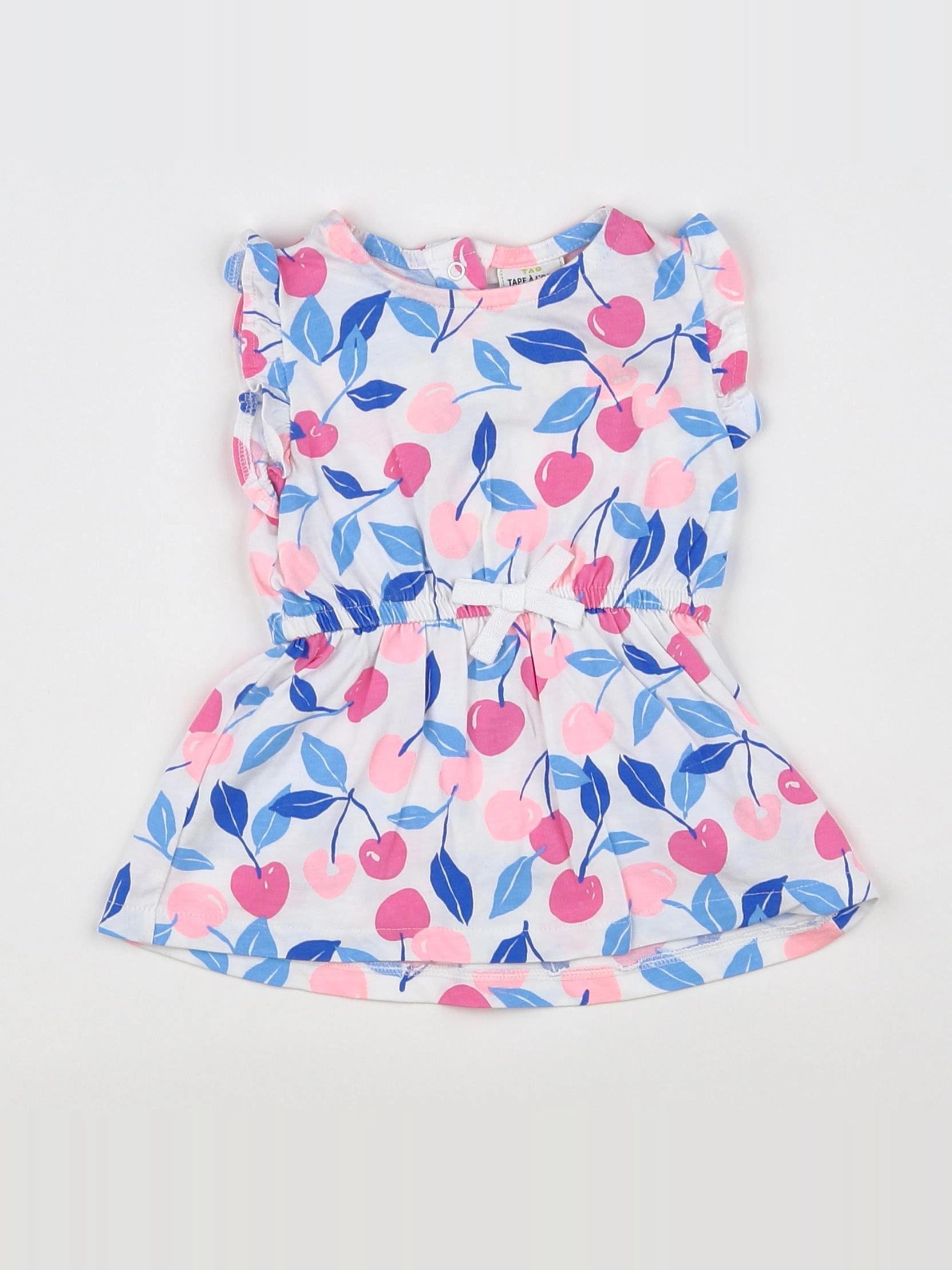 Tape à l'oeil - robe multicolore - 6 mois