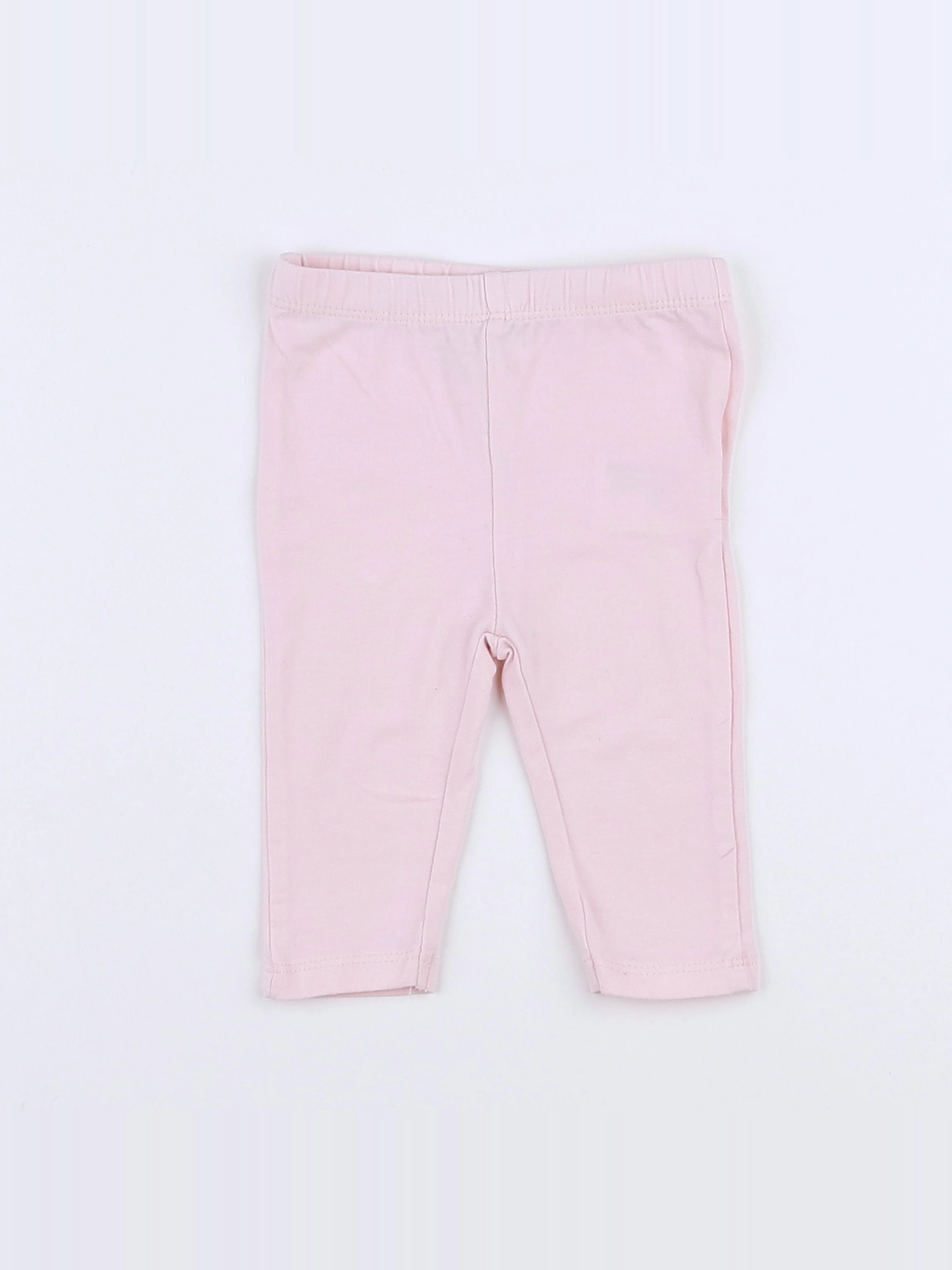 Vertbaudet - legging rose - 3 mois