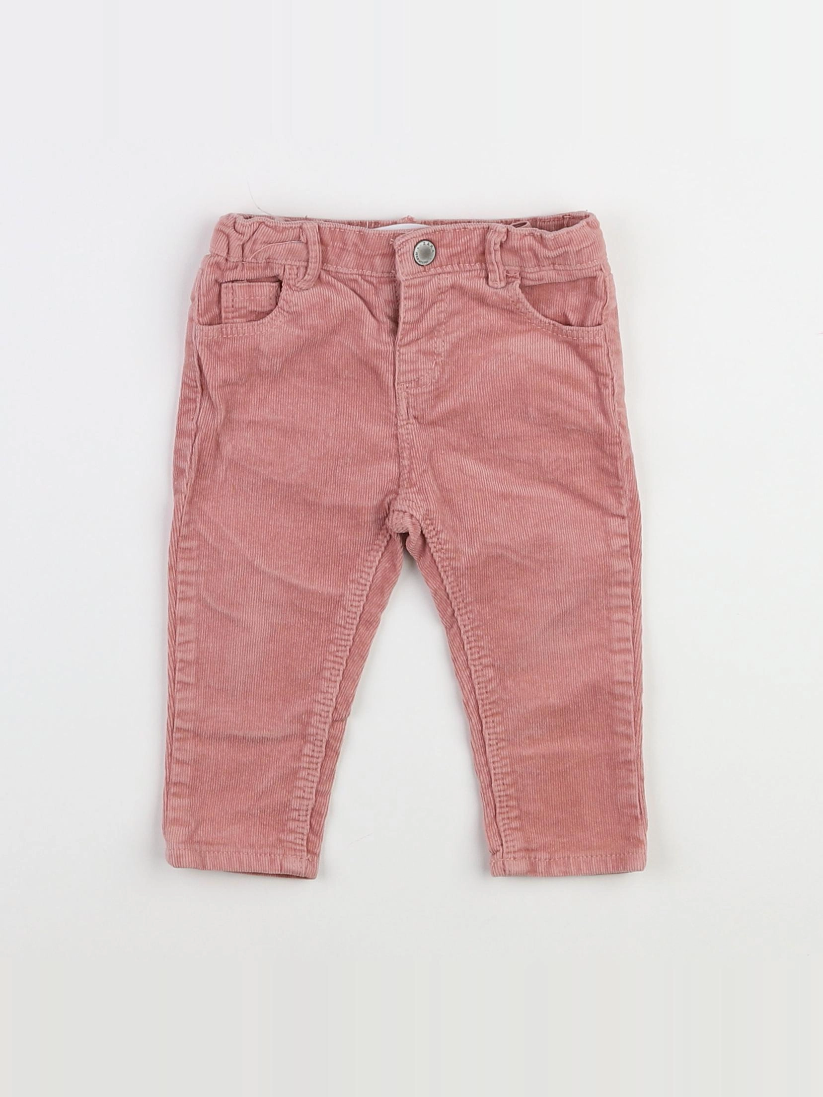 Zara - pantalon rose - 9/12 mois