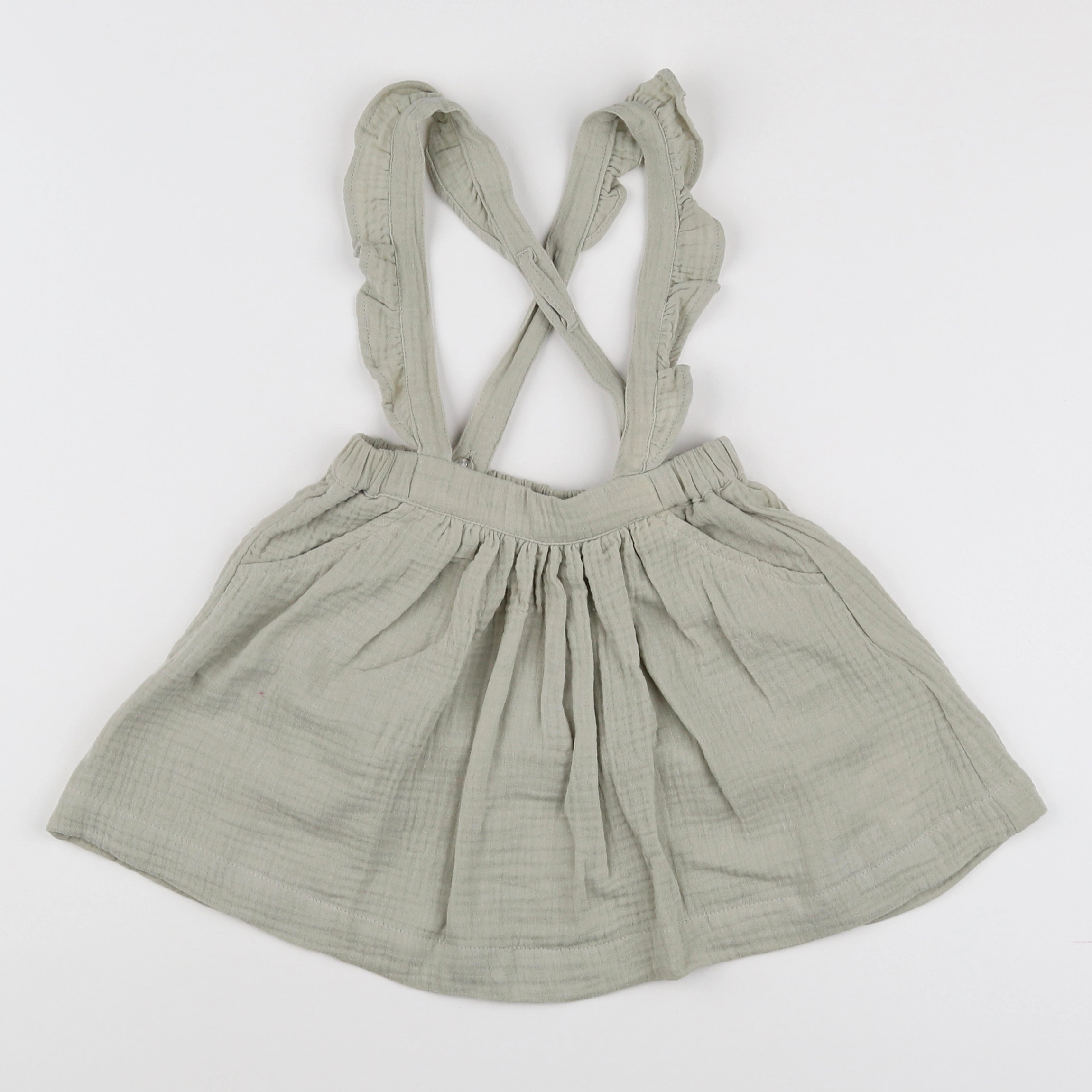 Vertbaudet - jupe vert - 2 ans