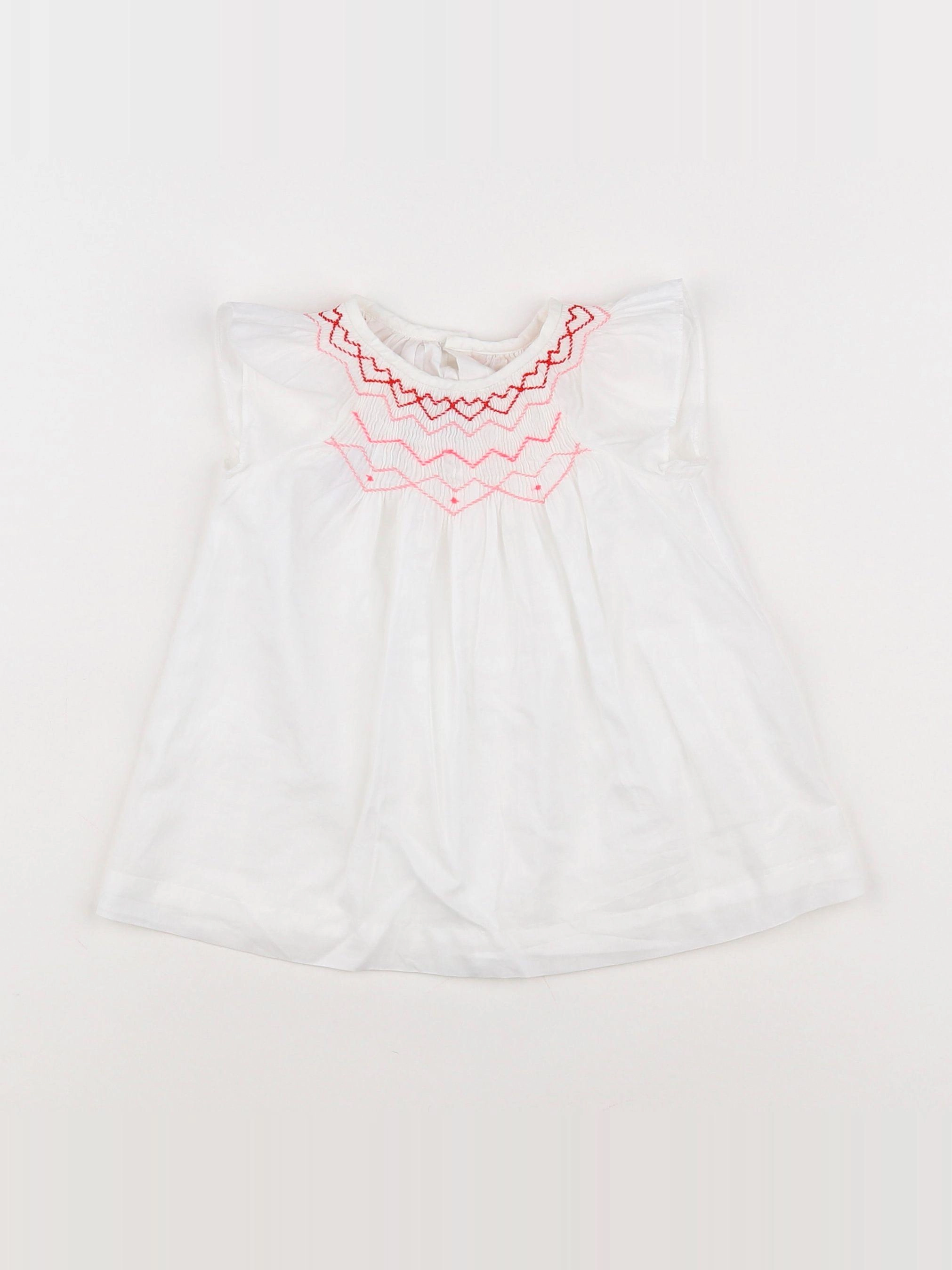 Jacadi - robe blanc - 6 mois