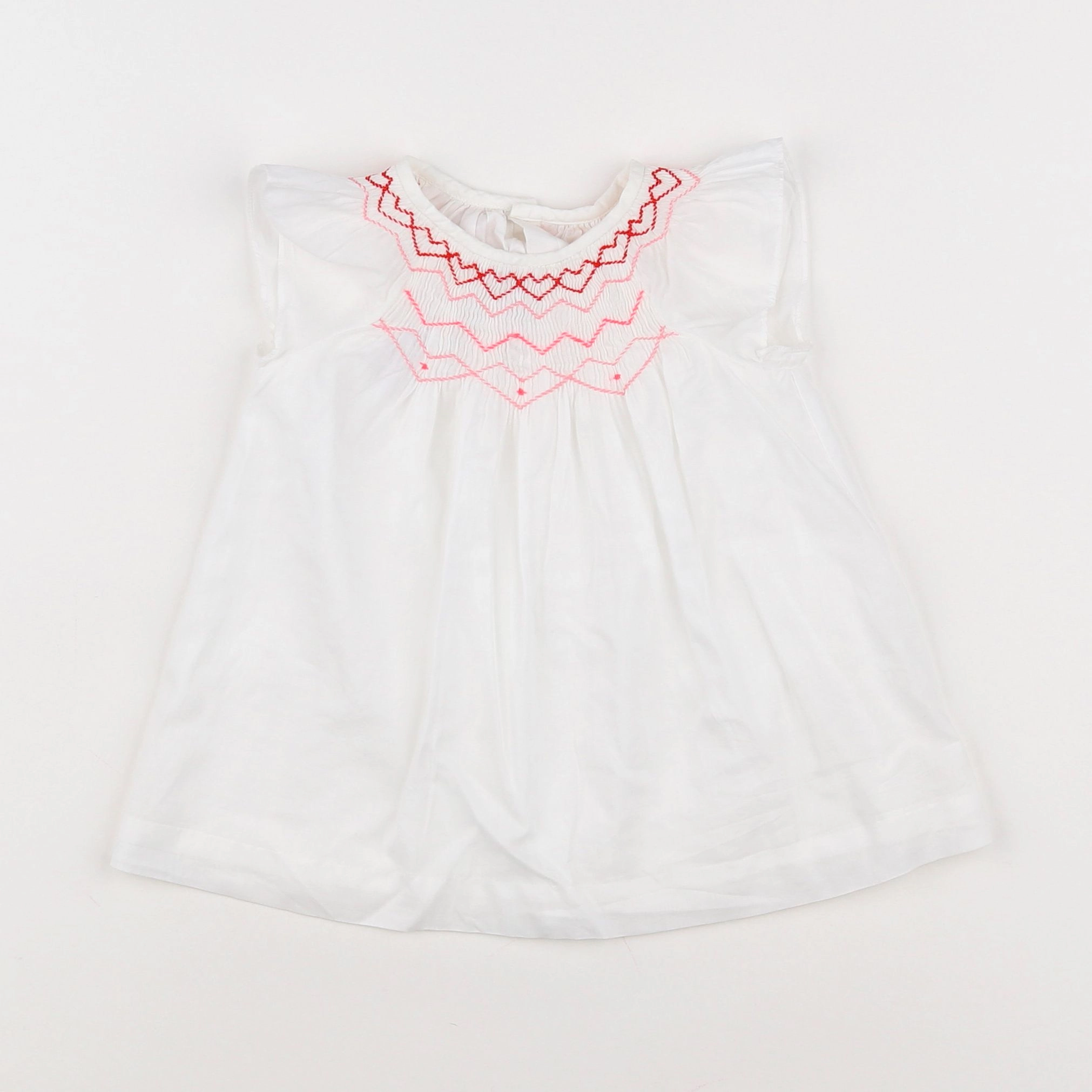 Jacadi - robe blanc - 6 mois