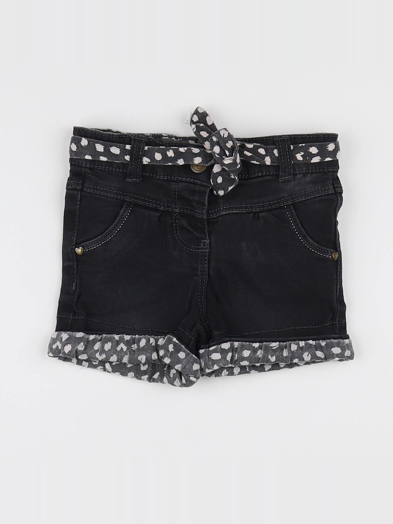 Tape à l'oeil - short gris - 12 mois
