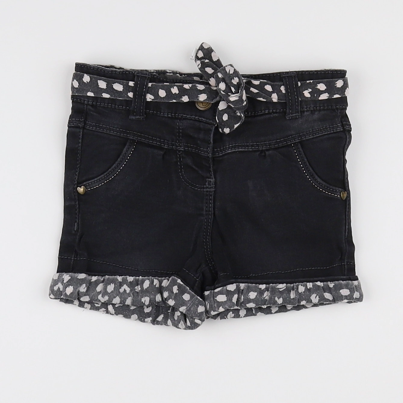 Tape à l'oeil - short gris - 12 mois