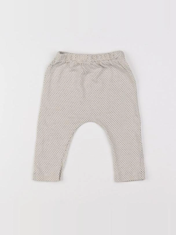 Boutchou - sarouel beige, noir - 3 mois