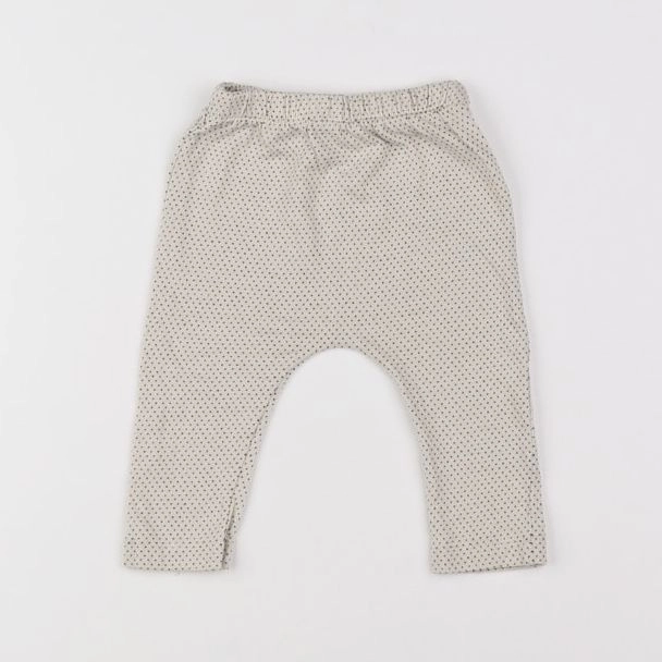 Boutchou - sarouel beige, noir - 3 mois