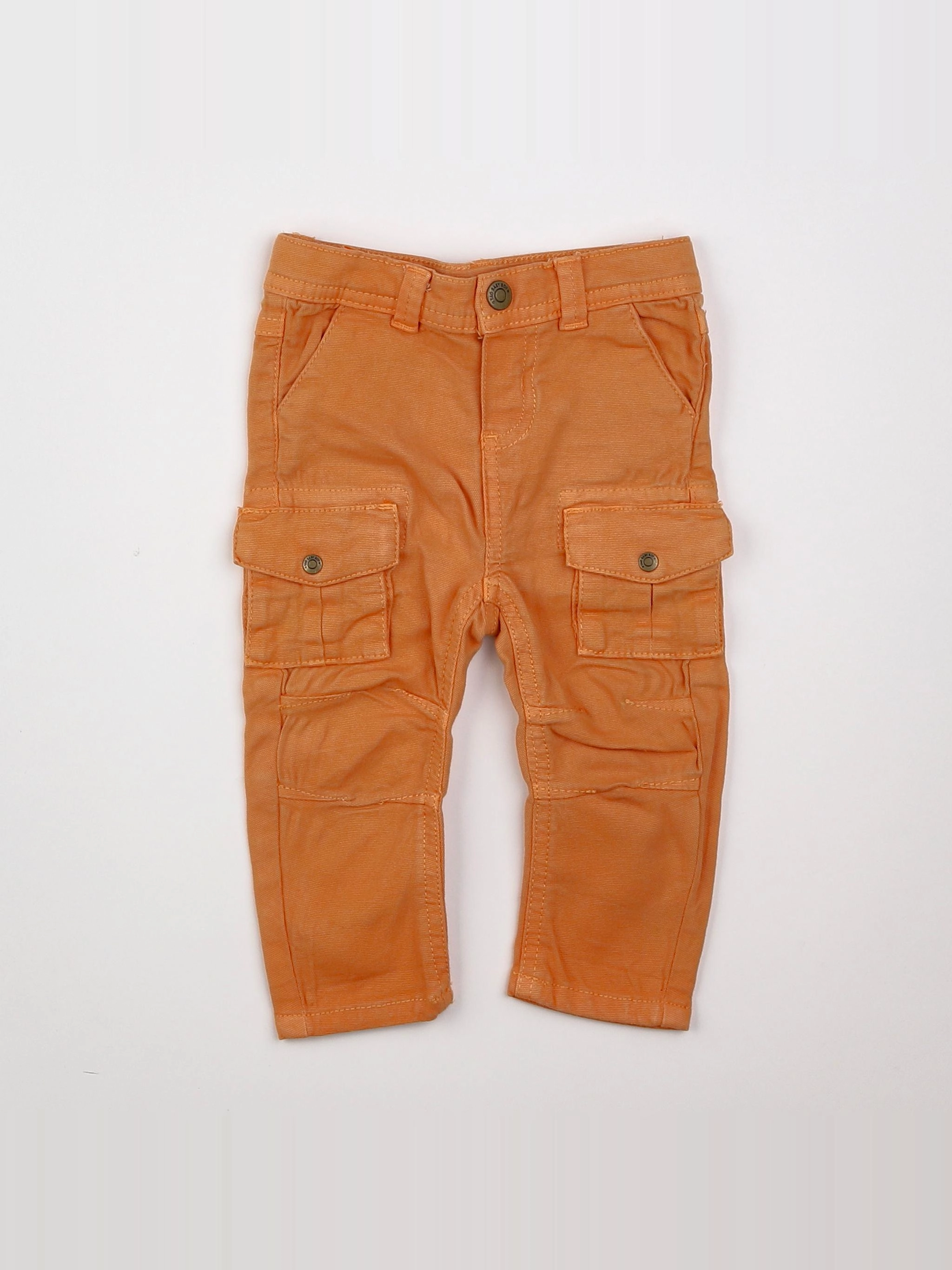 Tape à l'oeil - pantalon orange - 9 mois