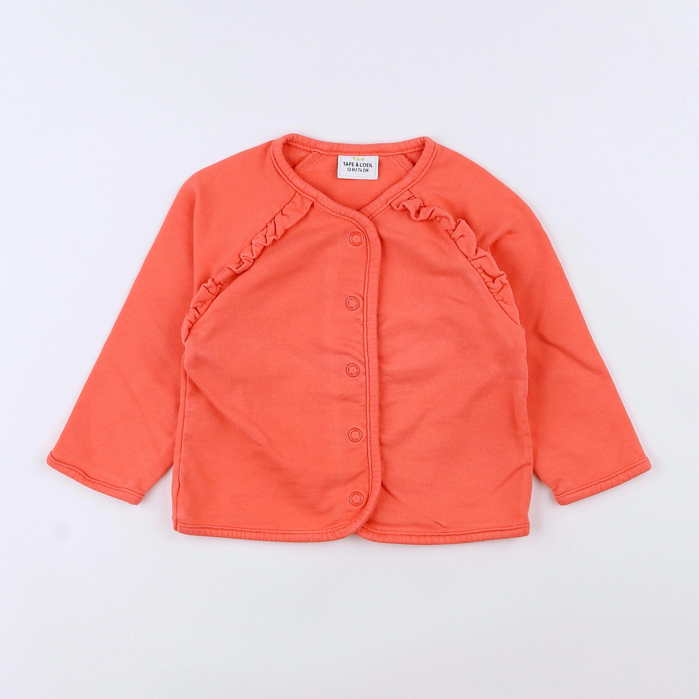 Tape à l'oeil - gilet rose - 12 mois