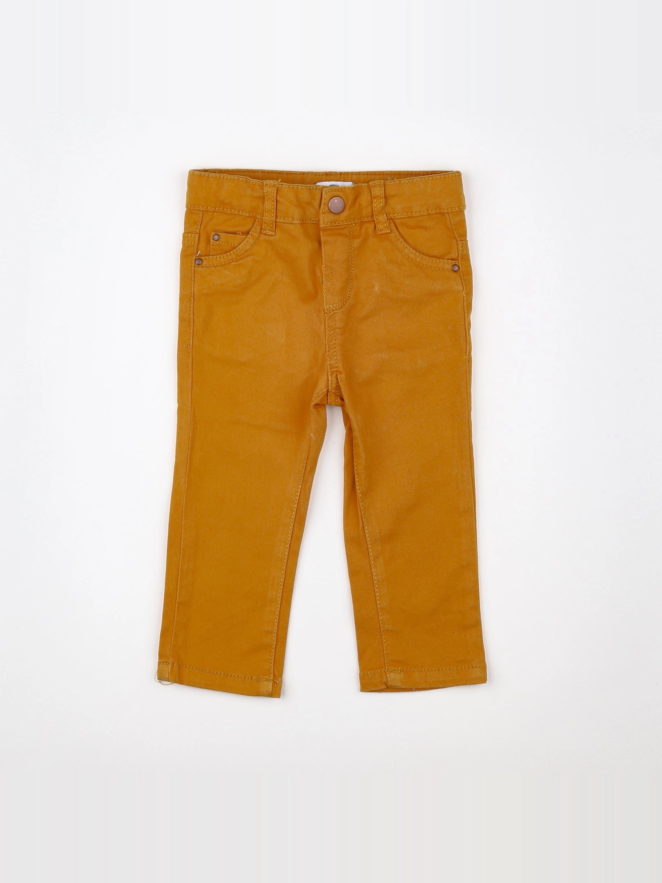 La Redoute - jean jaune - 12 mois