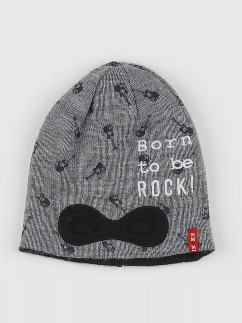 IKKS - bonnet gris - 1/3 mois