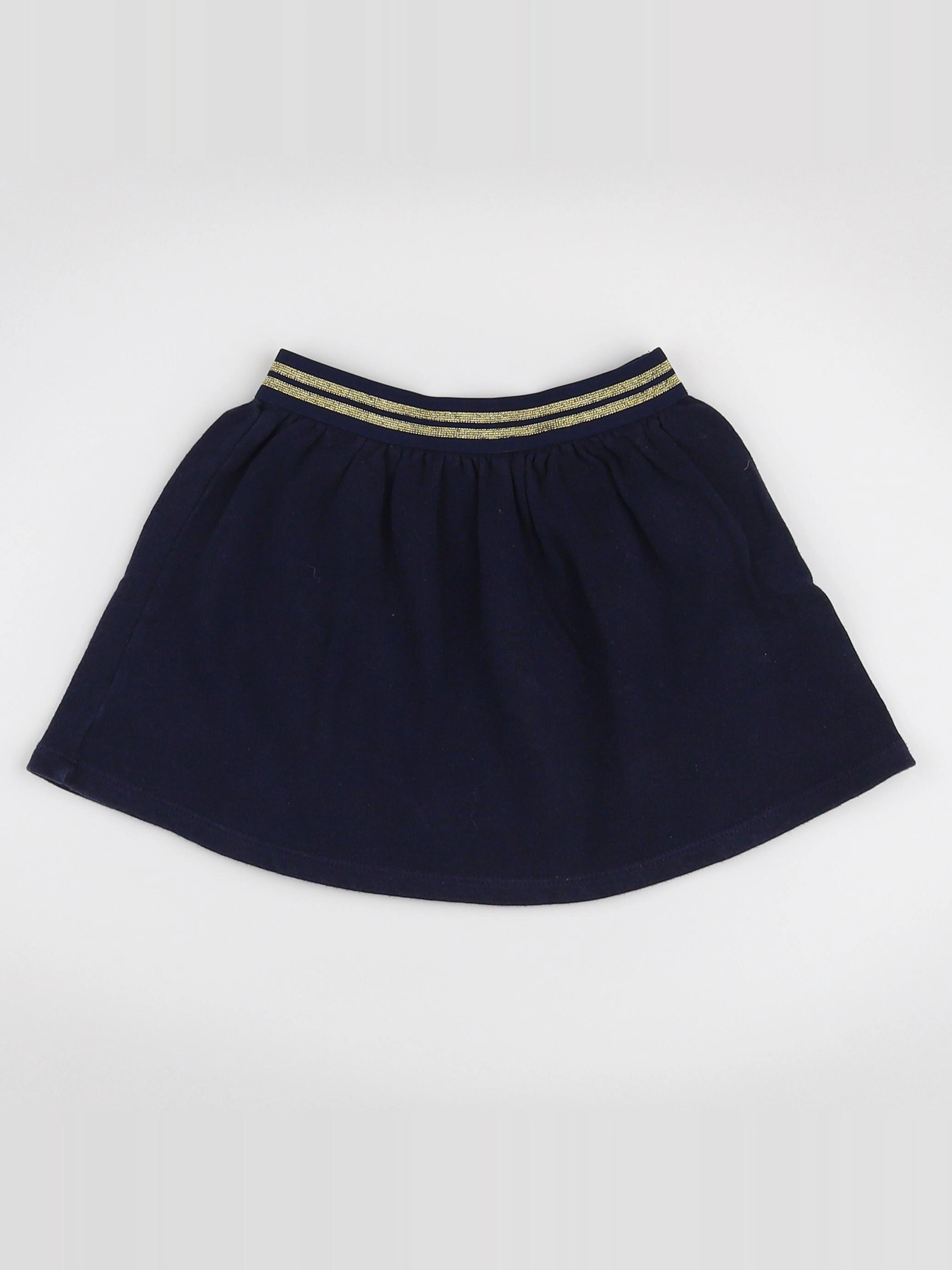 Monoprix - jupe bleu - 3 ans