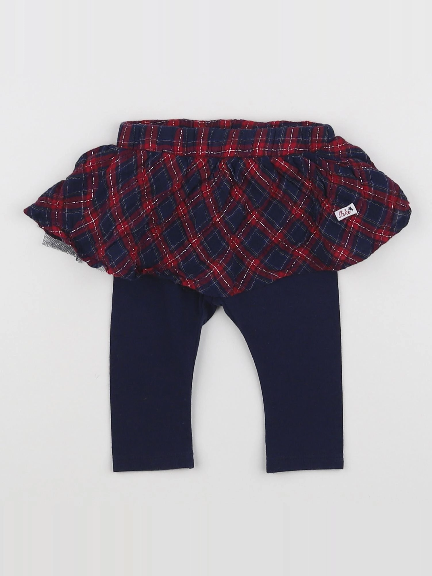IKKS - legging bleu, rouge - 3 mois