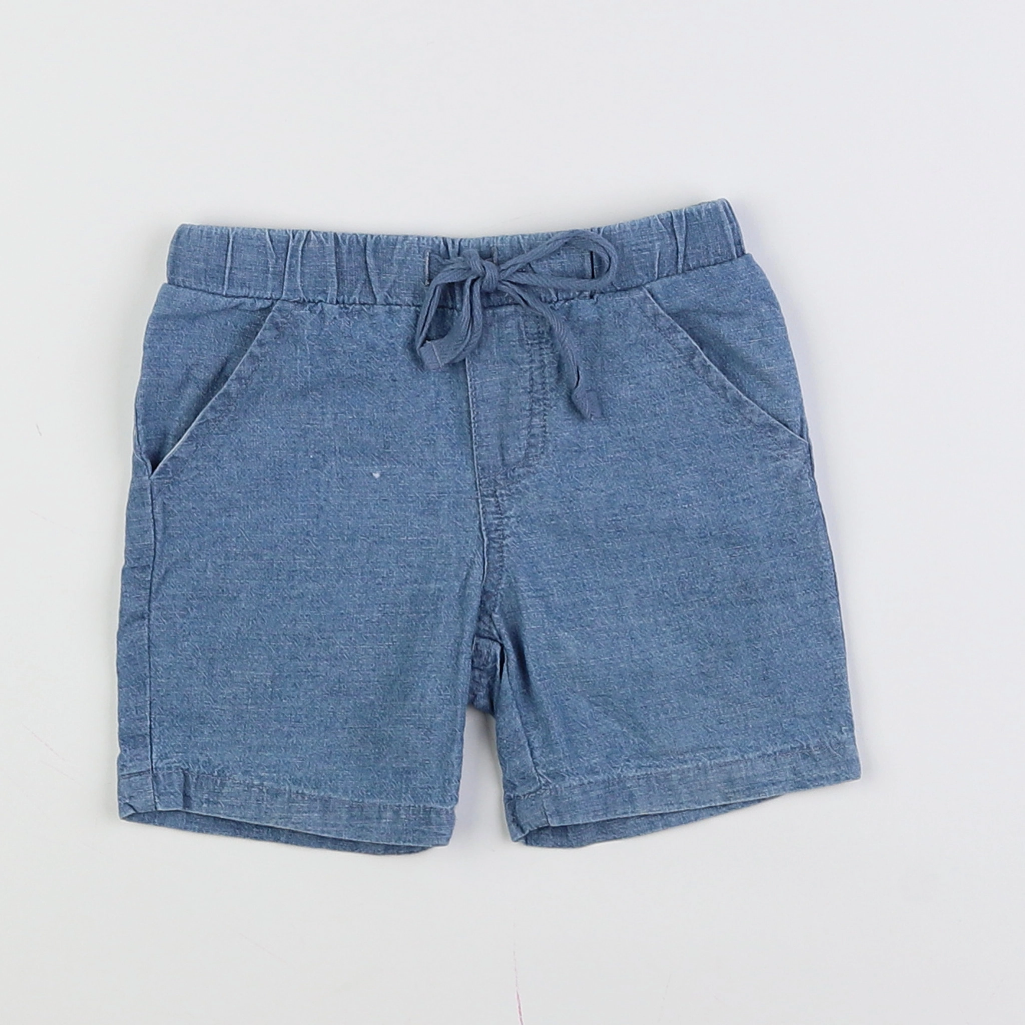 Boutchou - short bleu - 6 mois