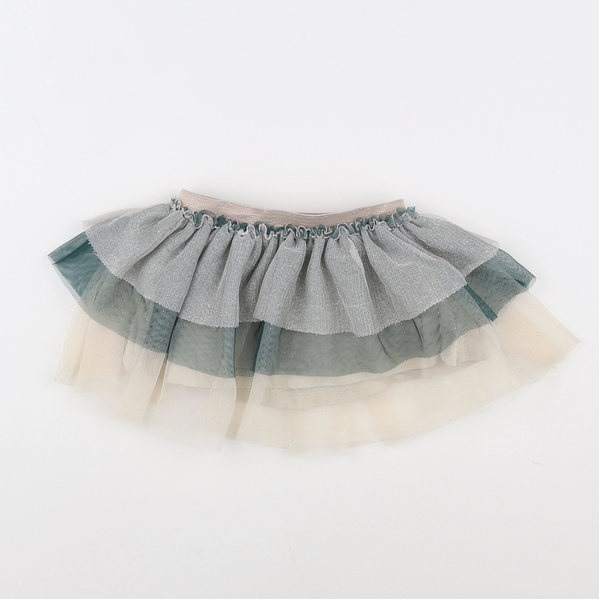 Zara - jupe beige, vert - 9/12 mois