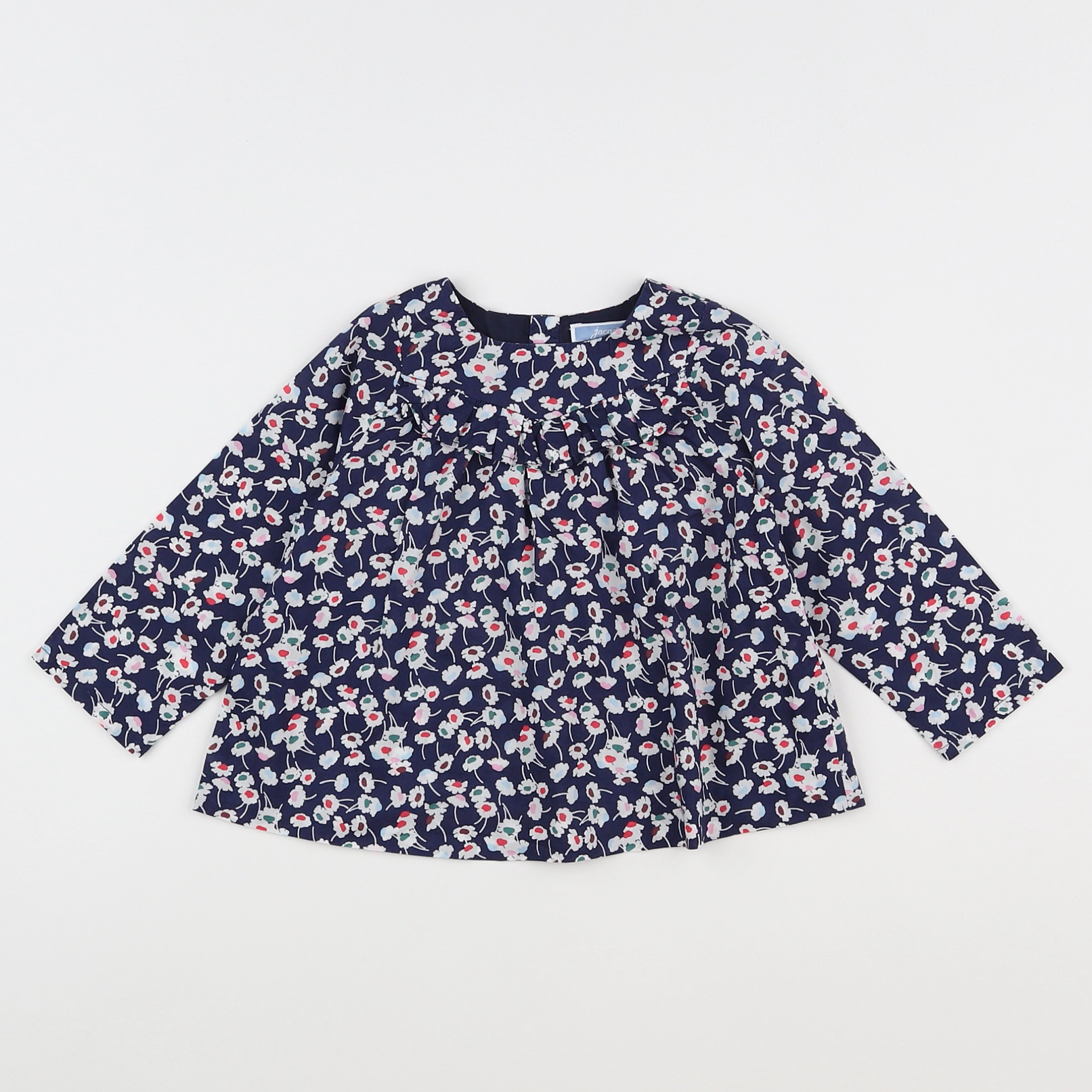 Jacadi - blouse bleu - 18 mois