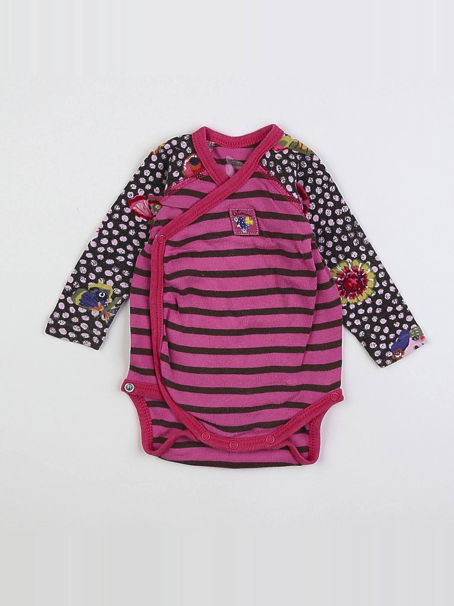 Catimini - body rose, multicolore - 3 mois