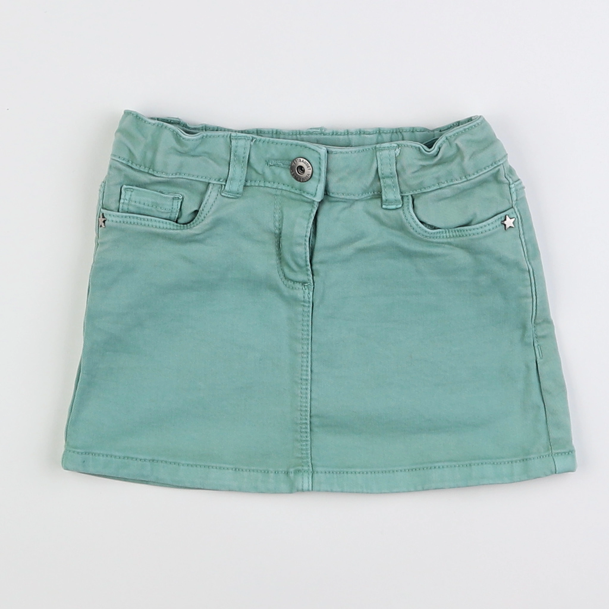 Vertbaudet - jupe vert - 4 ans