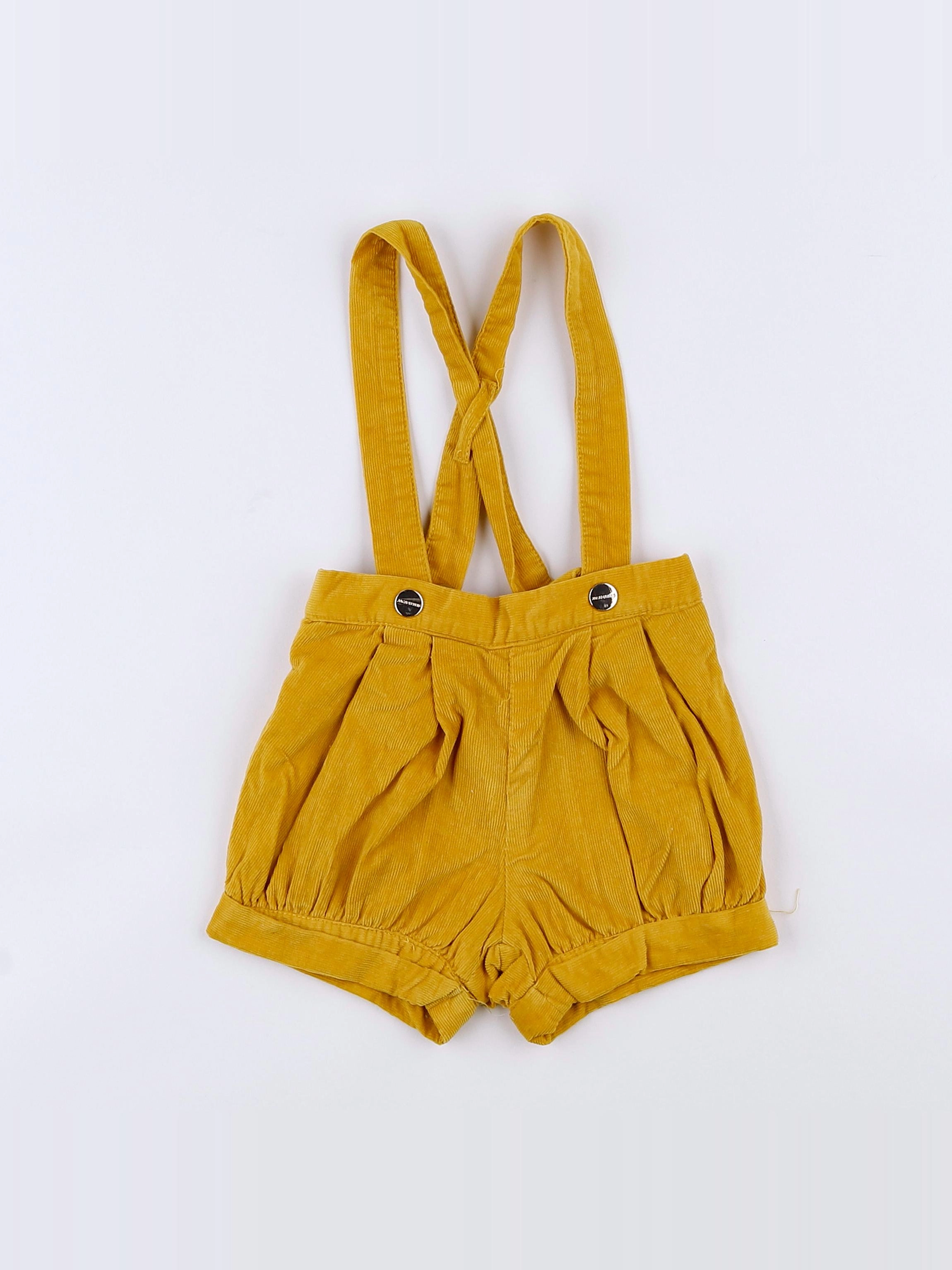 Jacadi - short jaune - 12 mois
