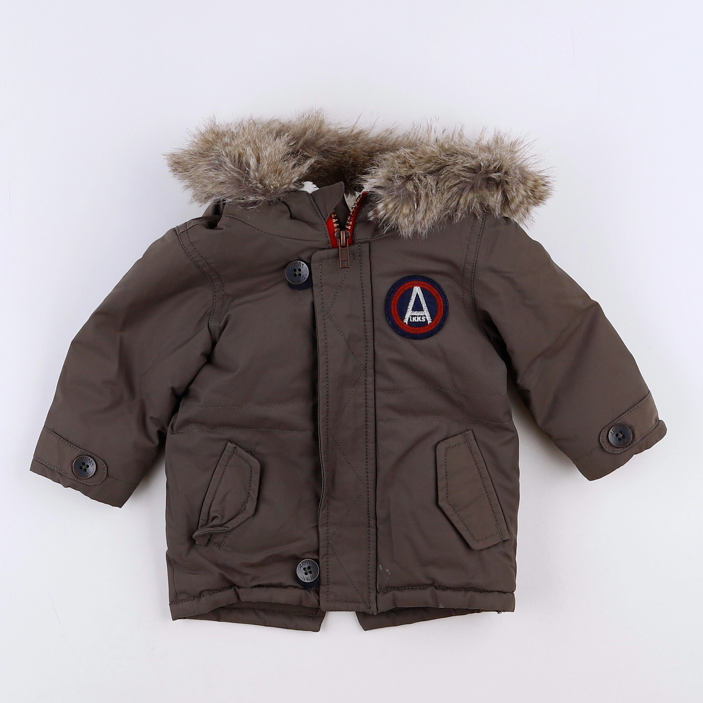 IKKS - parka vert - 6 mois