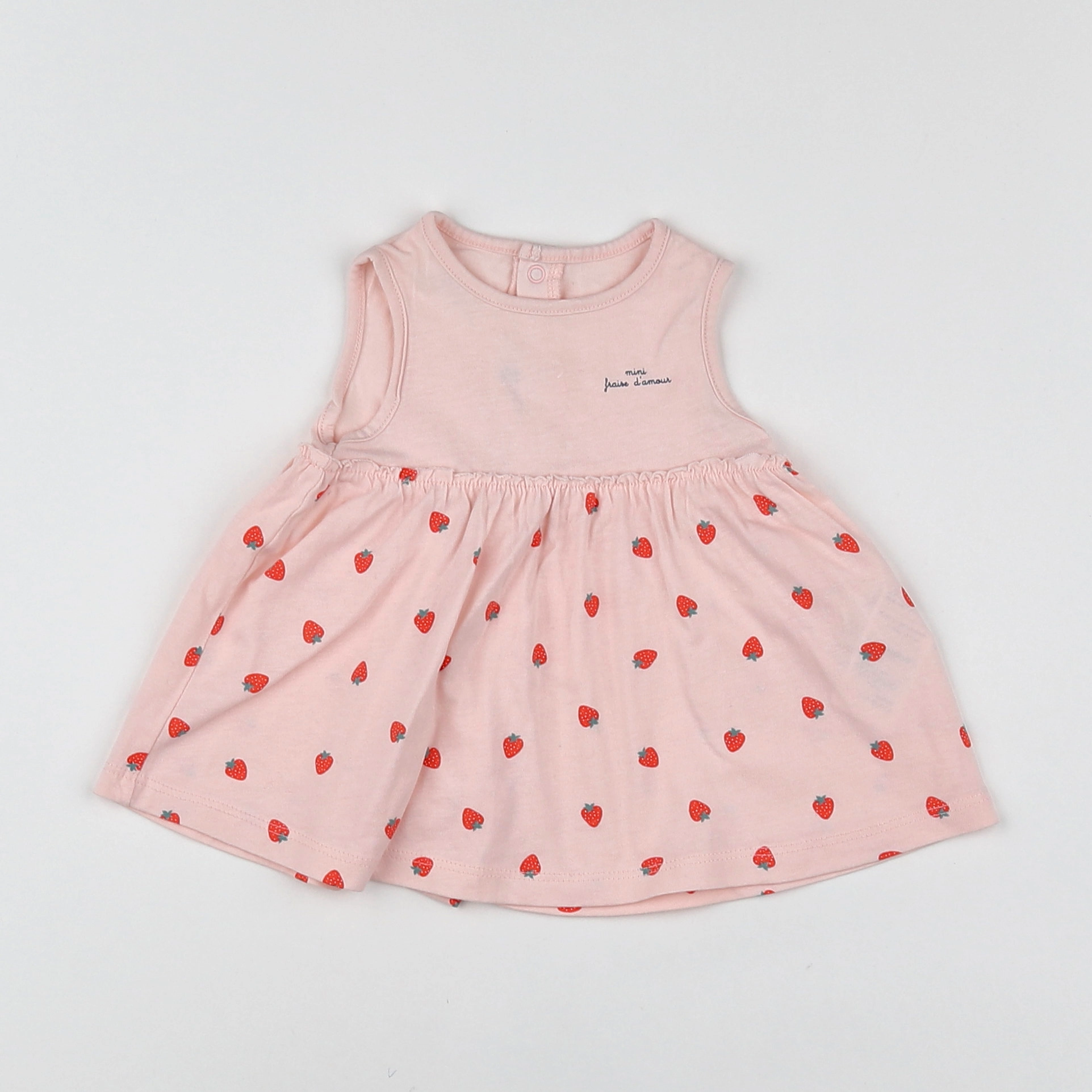 Vertbaudet - robe rose - 1 mois