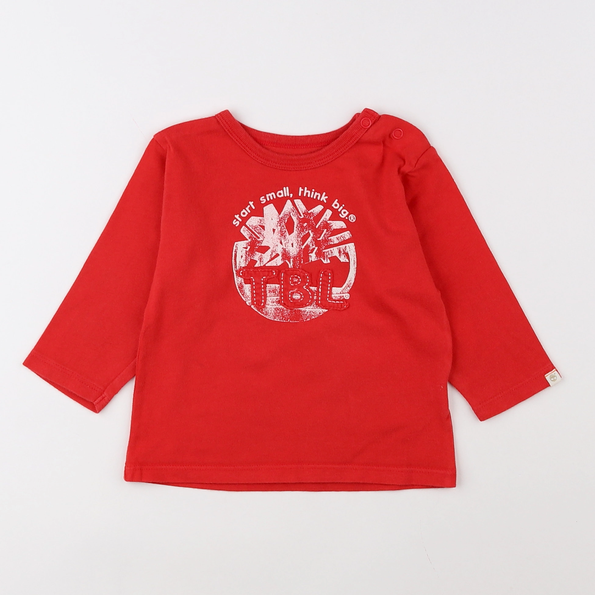 Timberland - tee-shirt rouge - 12 mois